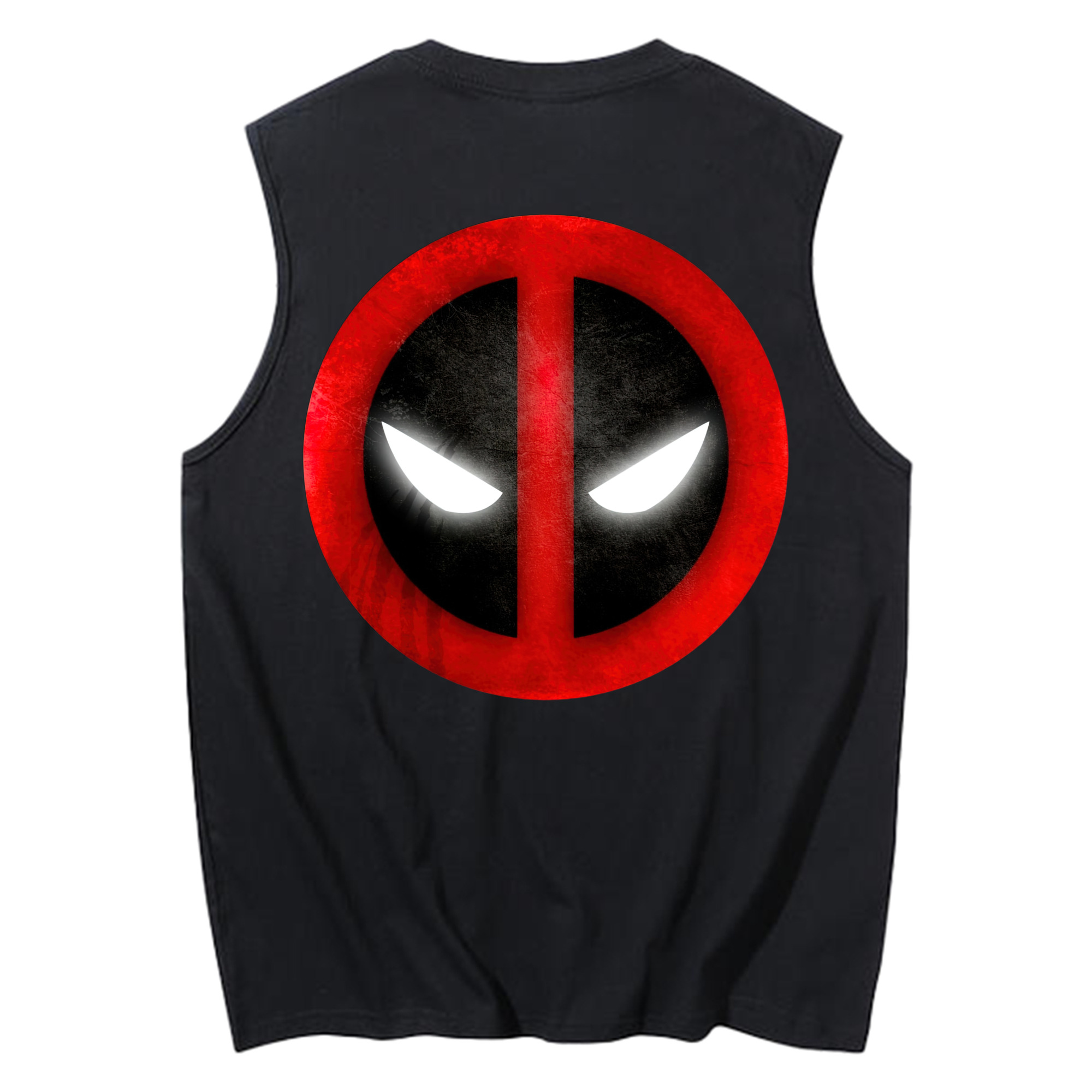 （画像用） Deadpool デッドプール コットン100％タンクトップ（背面プリント）