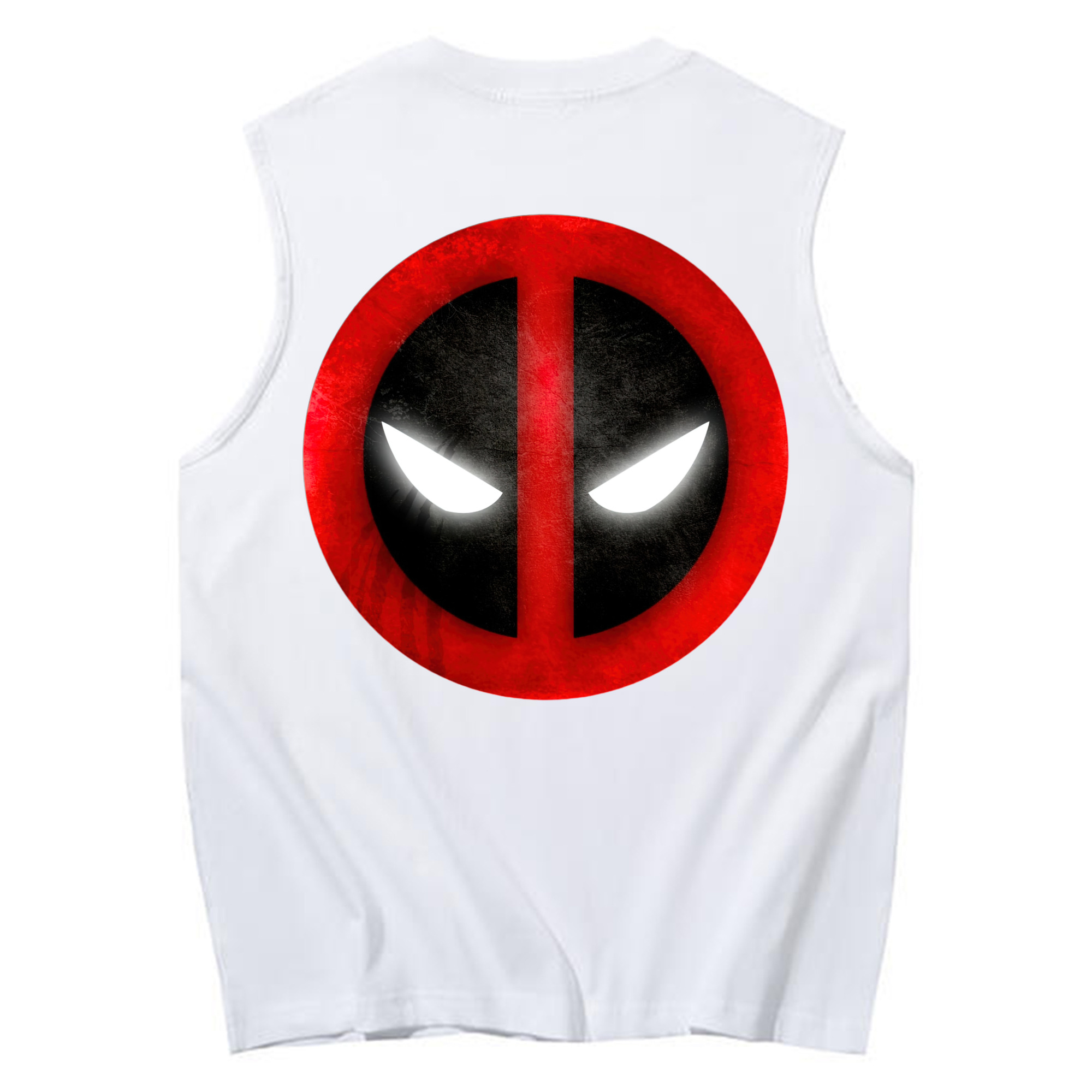 （画像用） Deadpool デッドプール コットン100％タンクトップ（背面プリント）