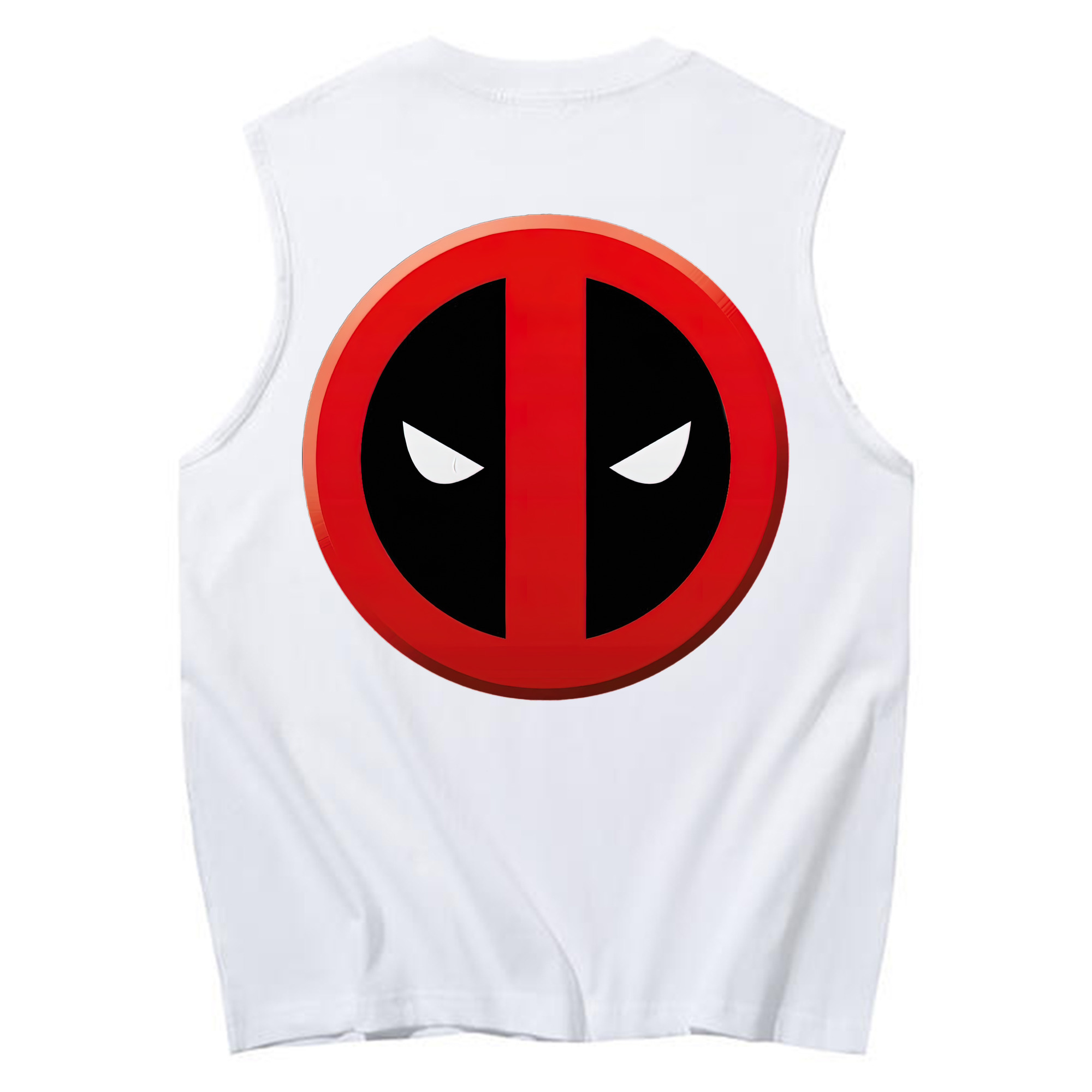 （画像用） Deadpool デッドプール コットン100％タンクトップ（背面プリント）