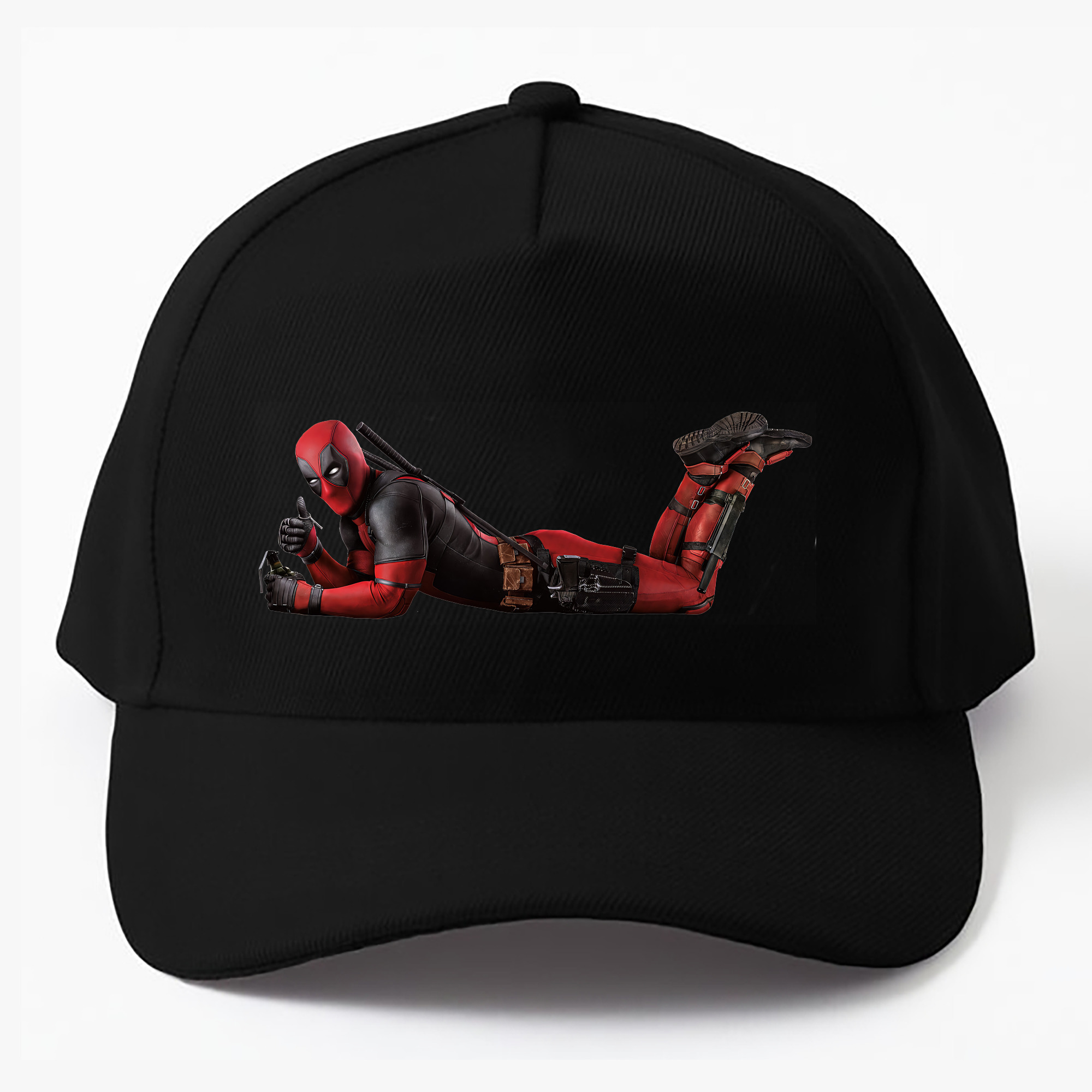 （画像用） Deadpool デッドプール ベースボールキャップ 綿100％ 男女兼用 帽子 スポーツ