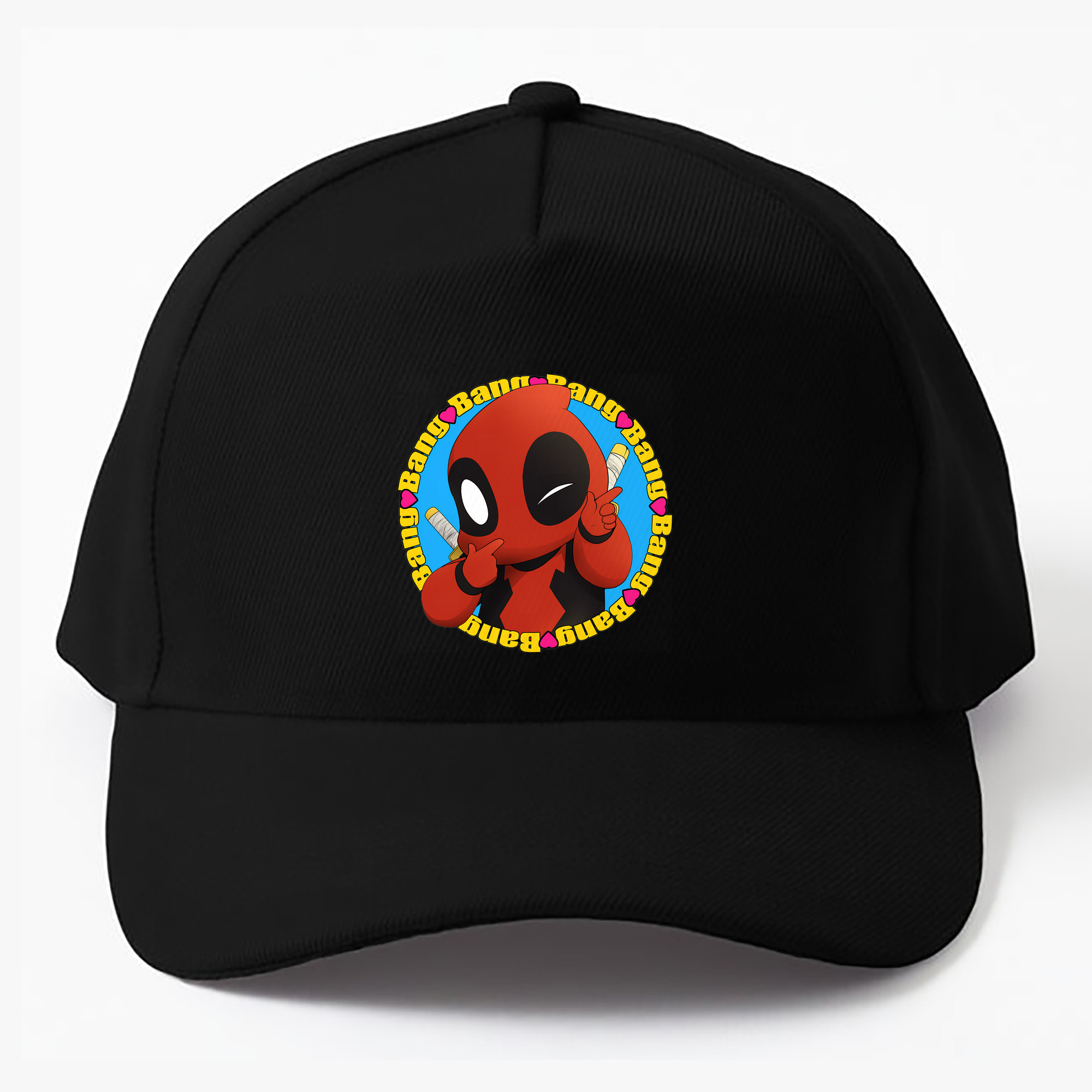 （画像用） Deadpool デッドプール ベースボールキャップ 綿100％ 男女兼用 帽子 スポーツ