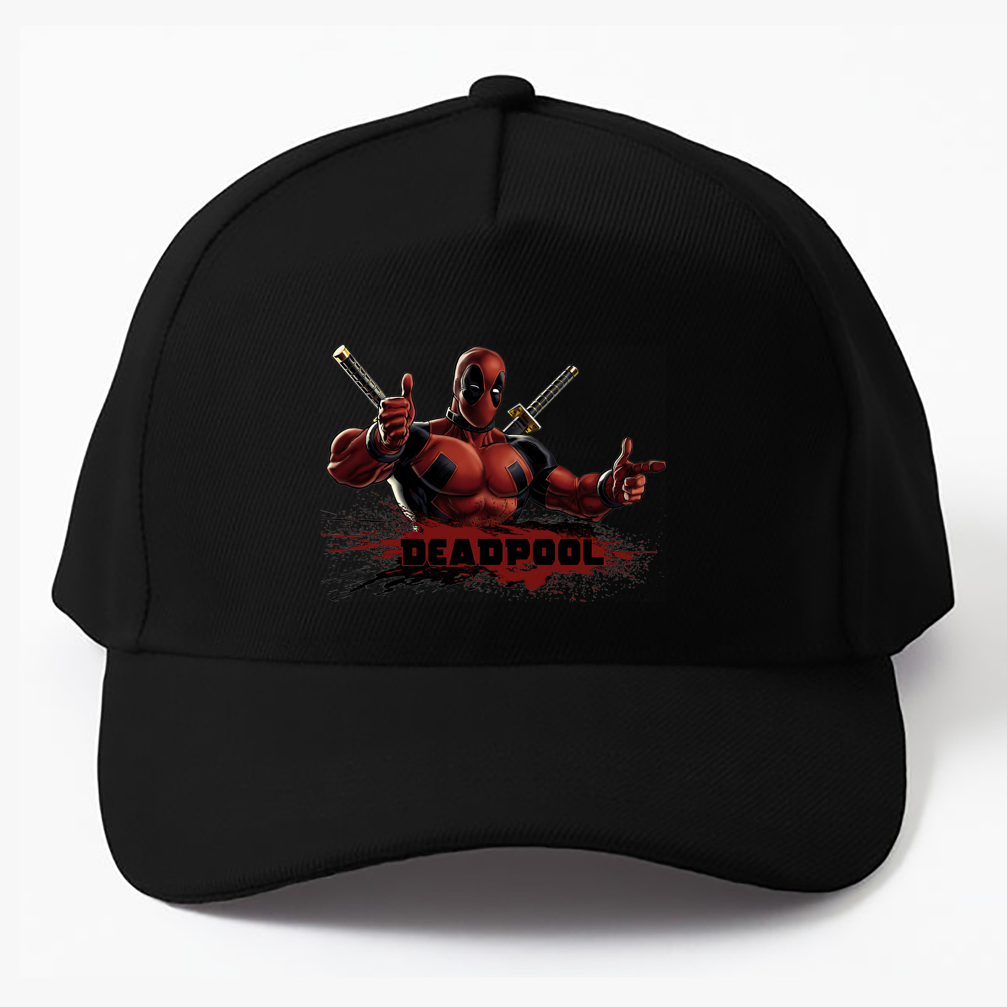 （画像用） Deadpool デッドプール ベースボールキャップ 綿100％ 男女兼用 帽子 スポーツ