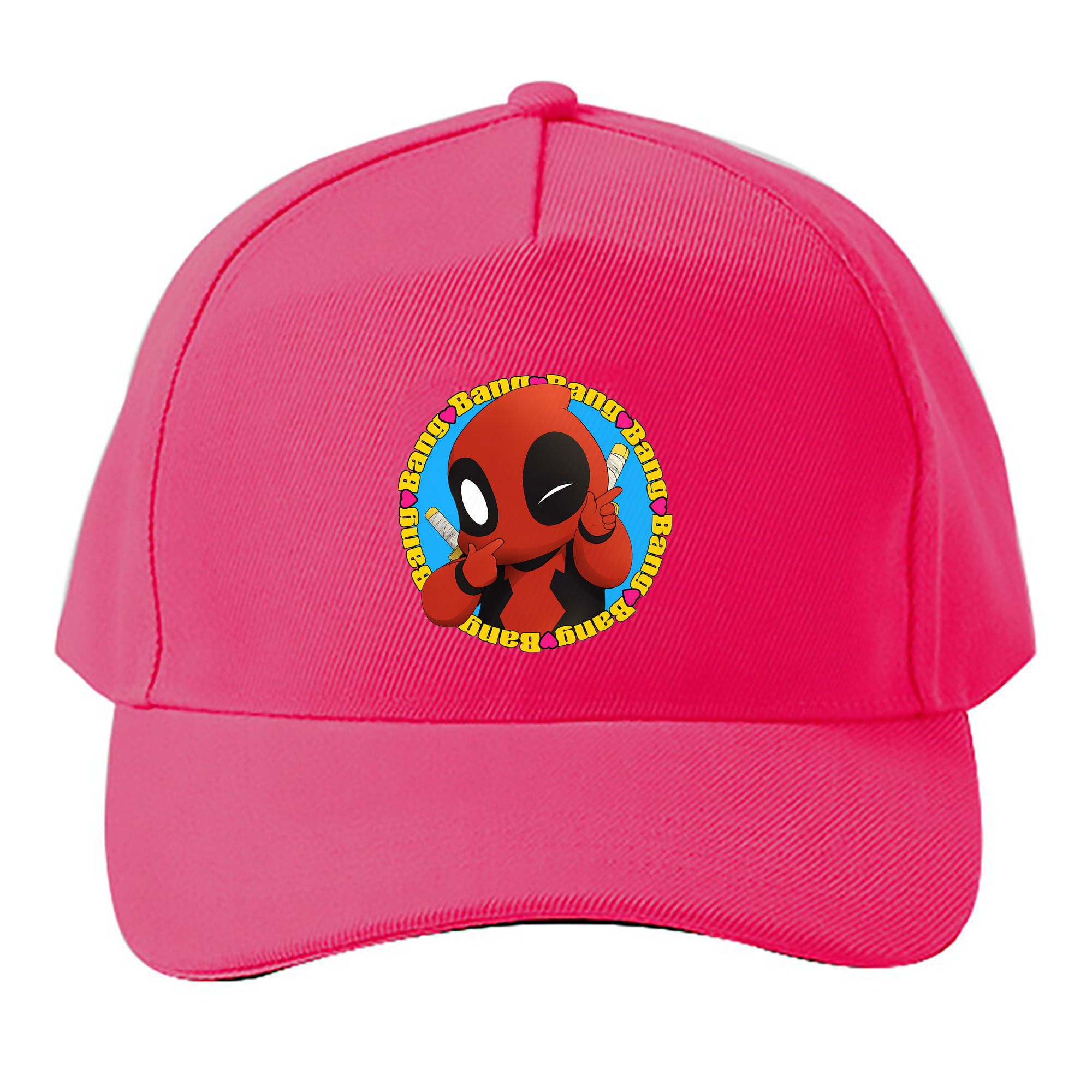 （画像用） Deadpool デッドプール ベースボールキャップ 綿100％ 男女兼用 帽子 スポーツ