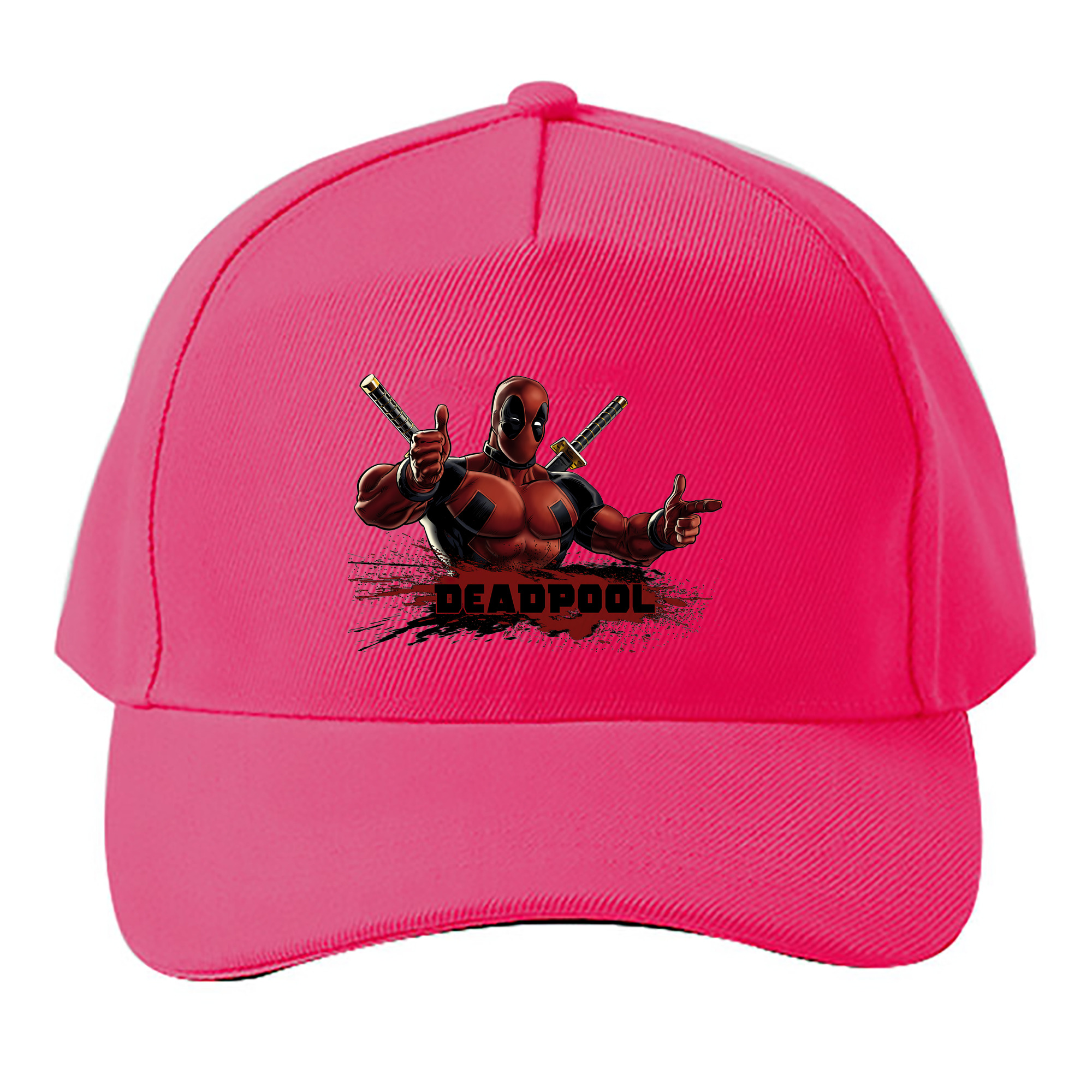 （画像用） Deadpool デッドプール ベースボールキャップ 綿100％ 男女兼用 帽子 スポーツ