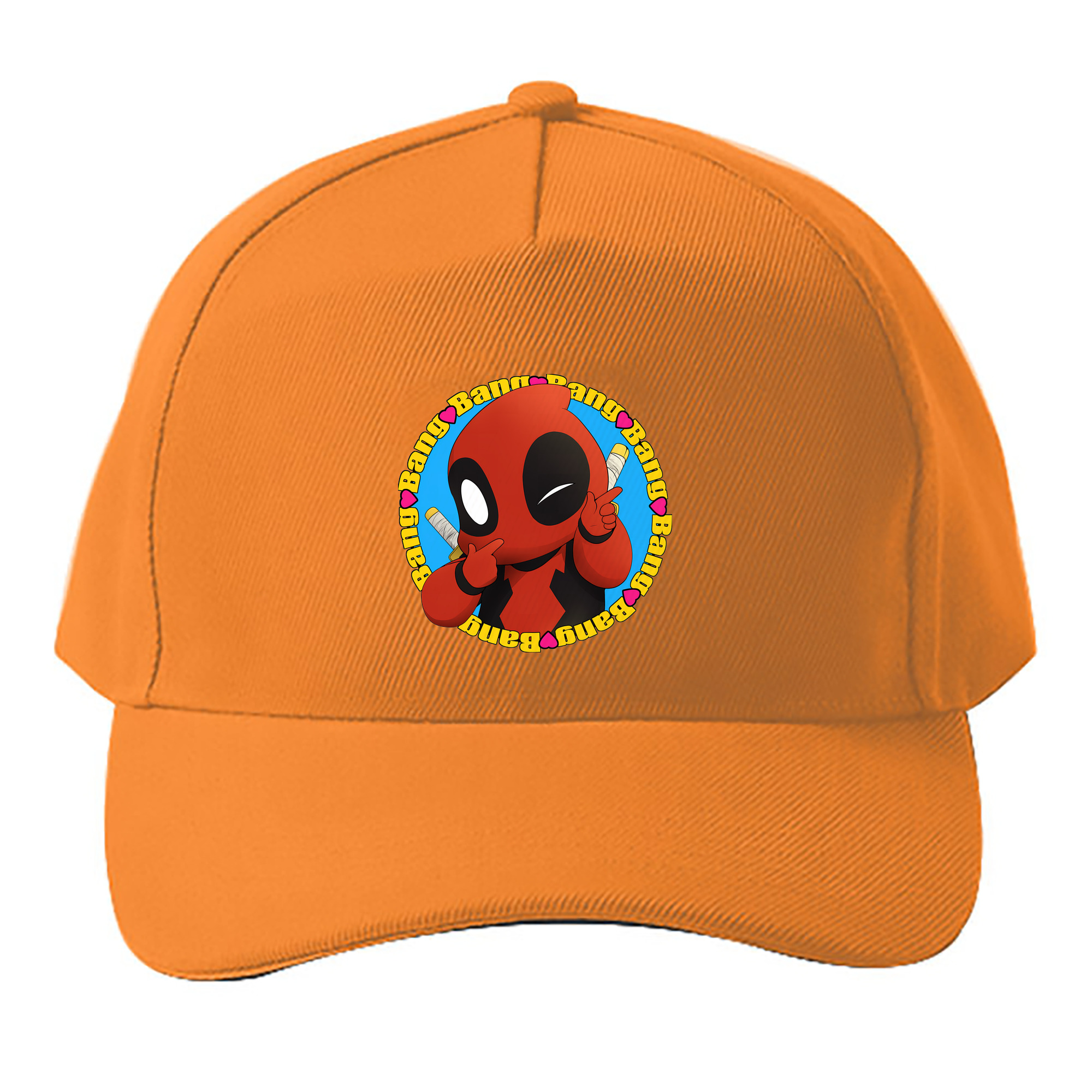 （画像用） Deadpool デッドプール ベースボールキャップ 綿100％ 男女兼用 帽子 スポーツ