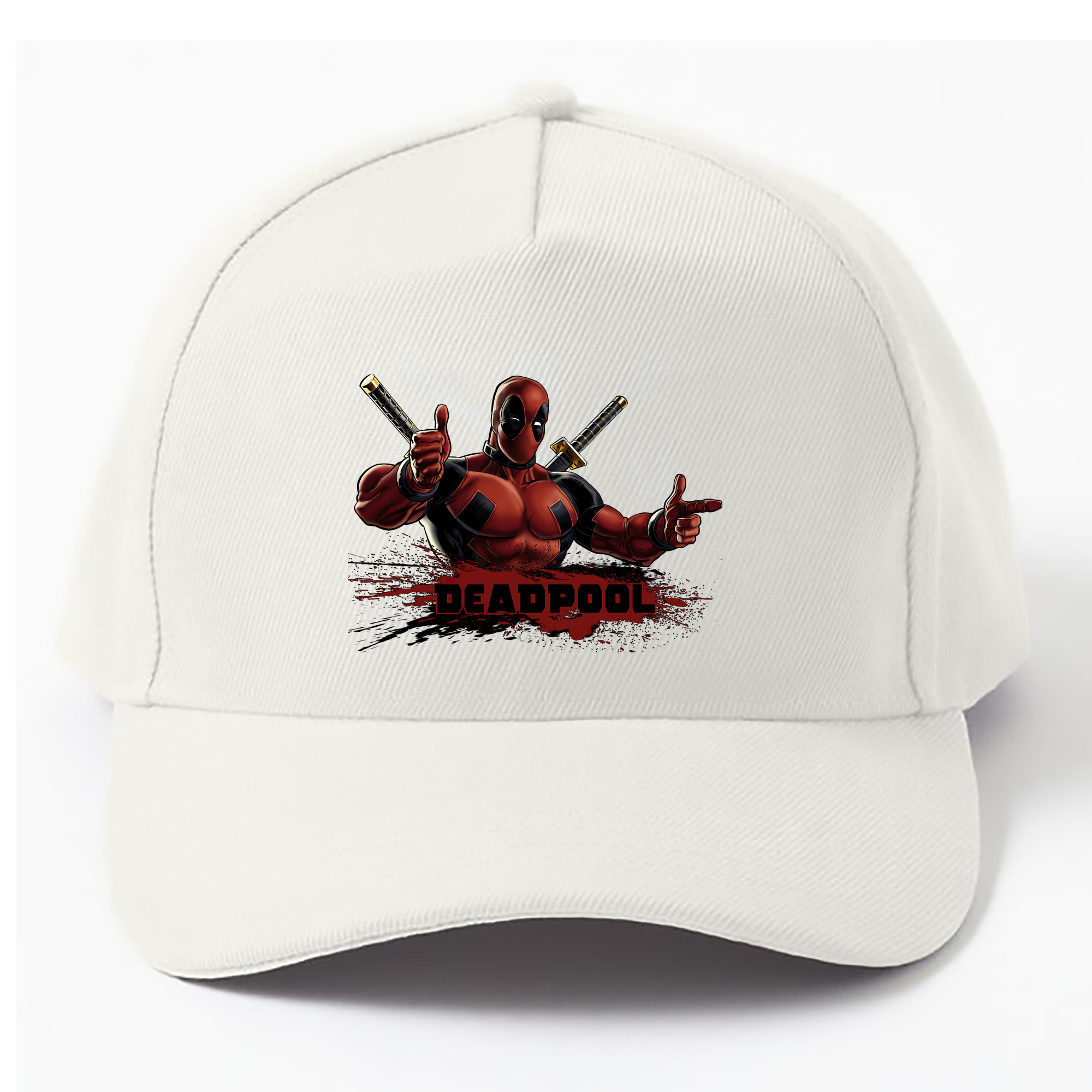 （画像用） Deadpool デッドプール ベースボールキャップ 綿100％ 男女兼用 帽子 スポーツ