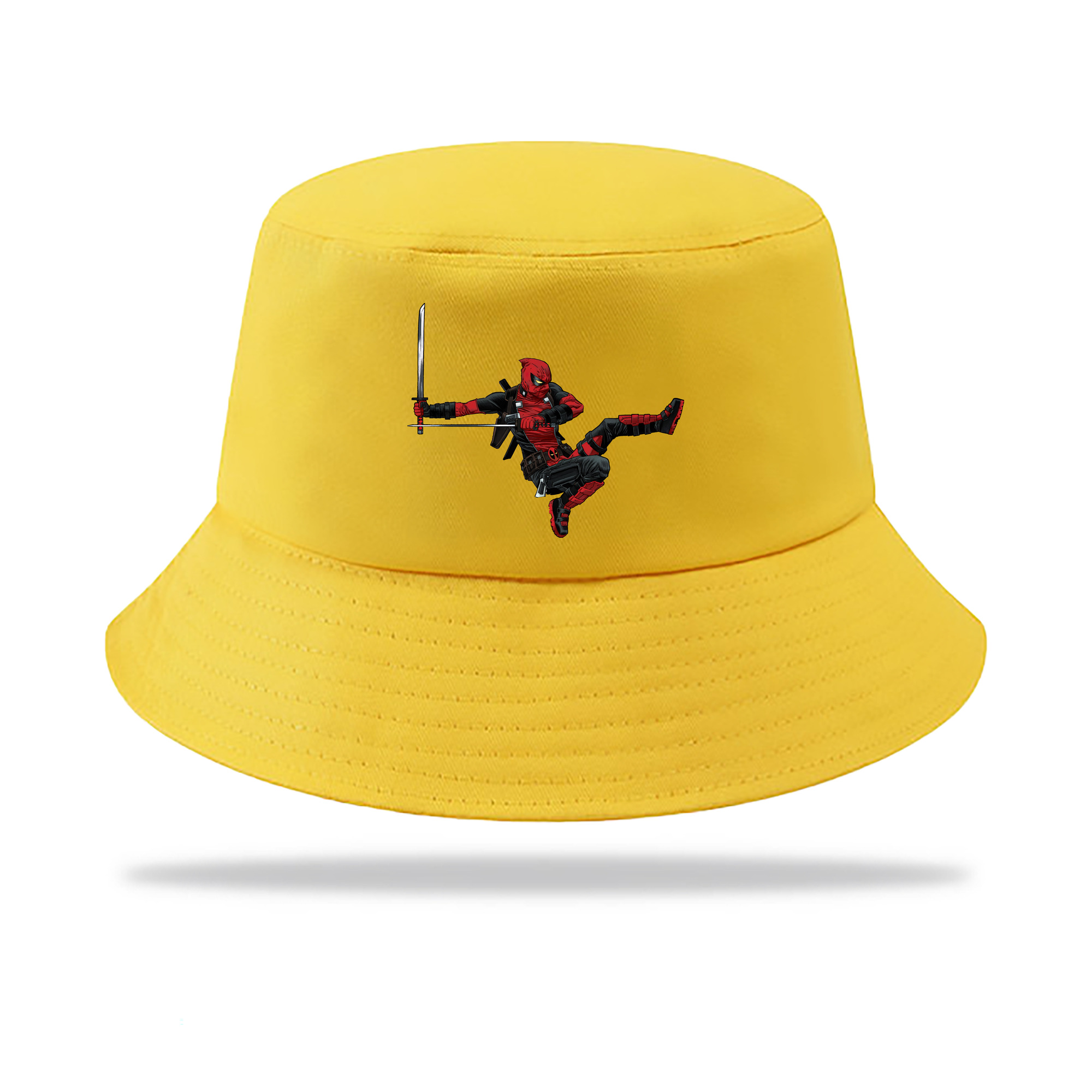 （画像用） Deadpool デッドプール アウトドア日除けバケットハット