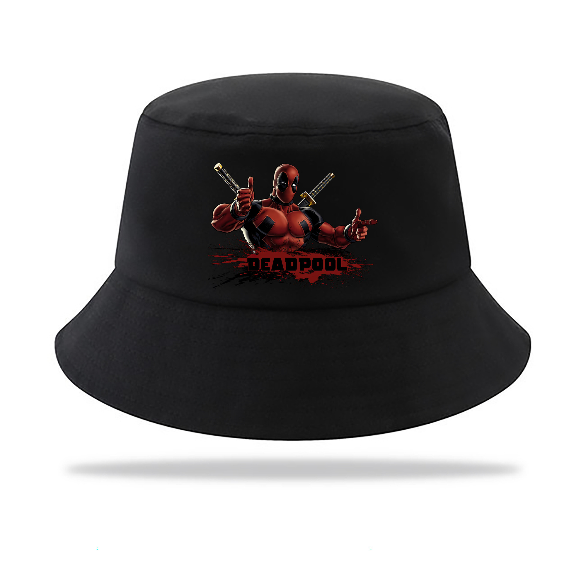 （画像用） Deadpool デッドプール アウトドア日除けバケットハット