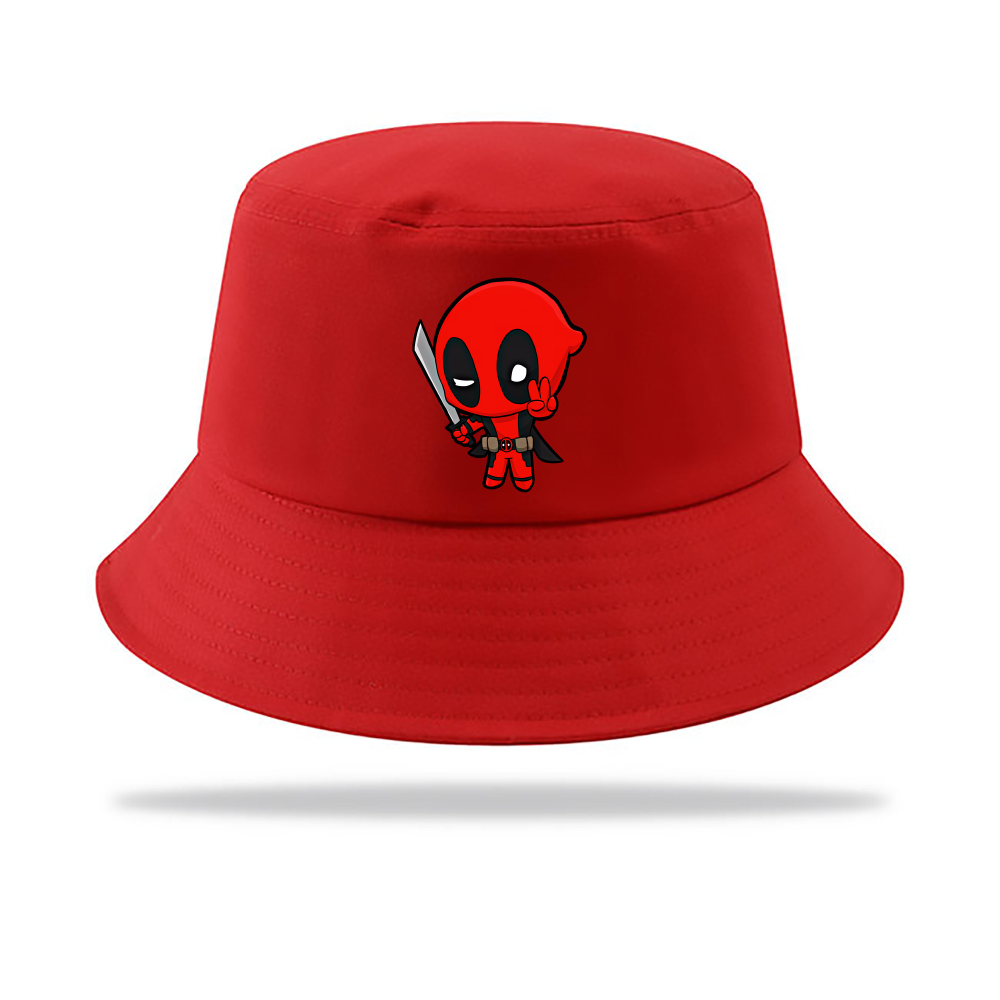 （画像用） Deadpool デッドプール アウトドア日除けバケットハット