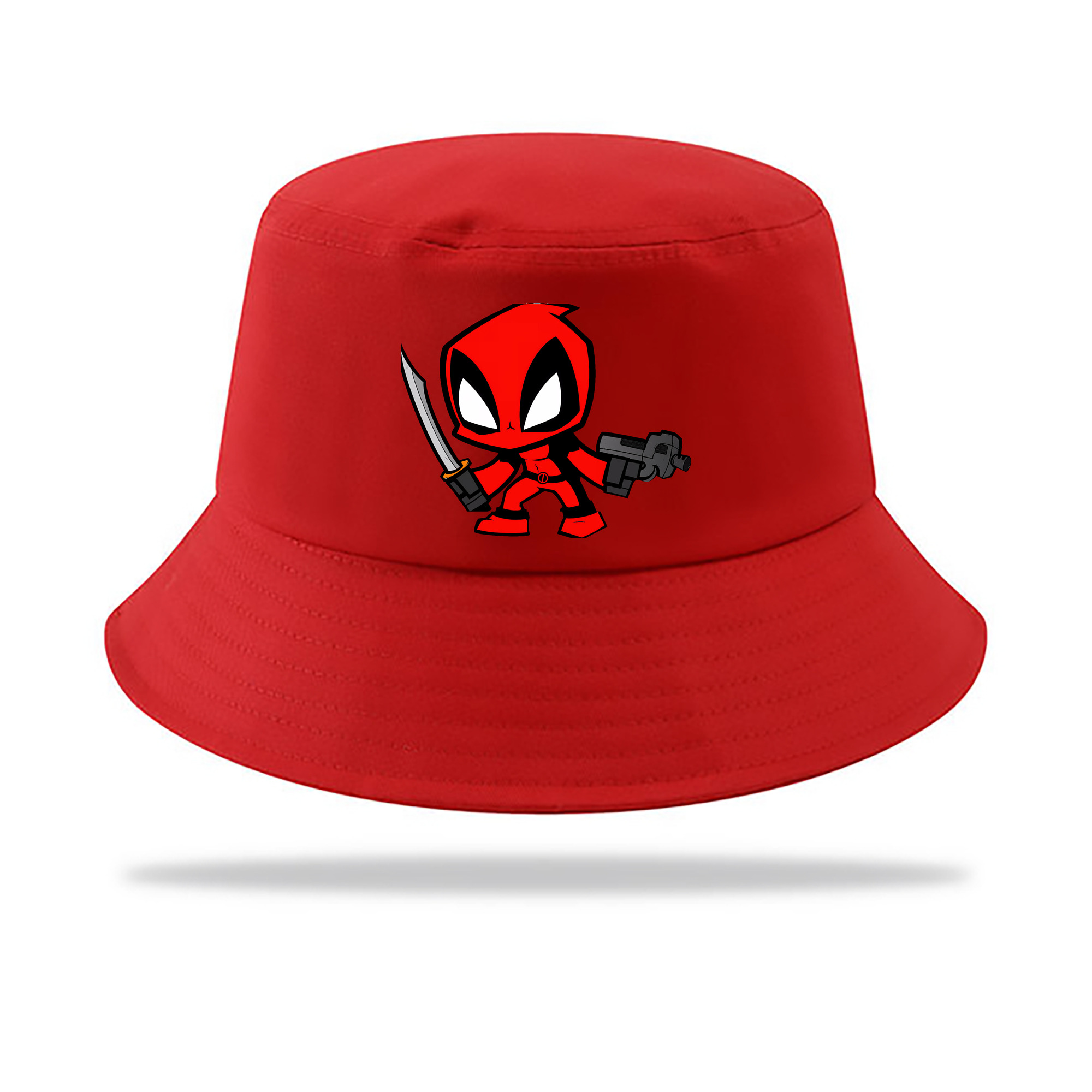 （画像用） Deadpool デッドプール アウトドア日除けバケットハット