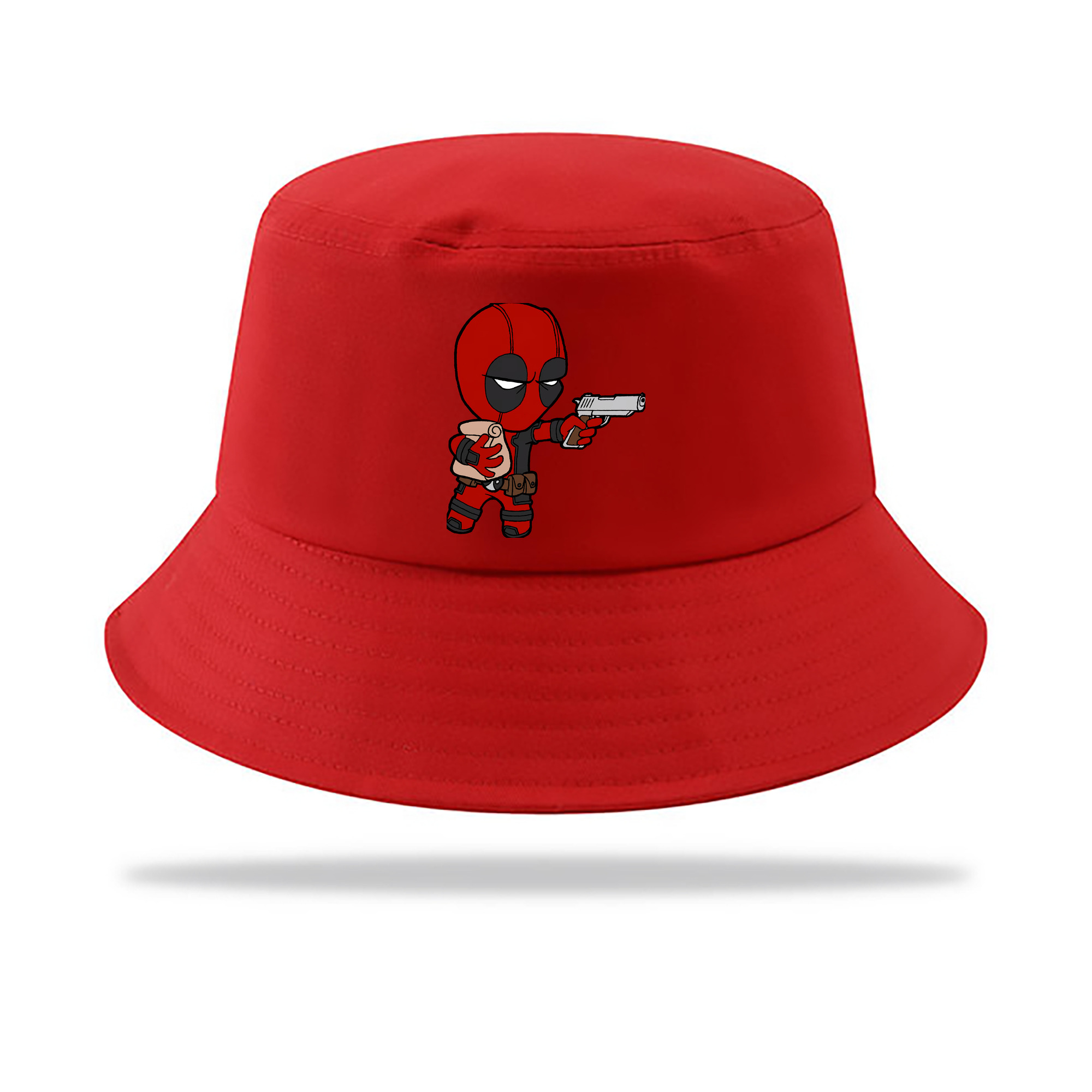 （画像用） Deadpool デッドプール アウトドア日除けバケットハット