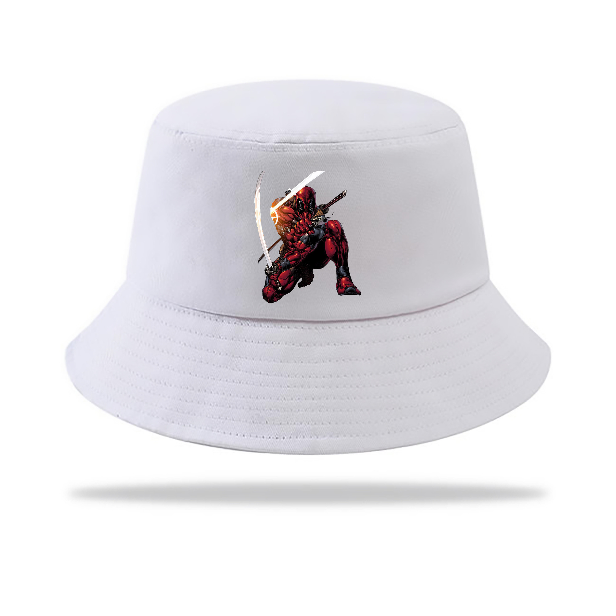 （画像用） Deadpool デッドプール アウトドア日除けバケットハット
