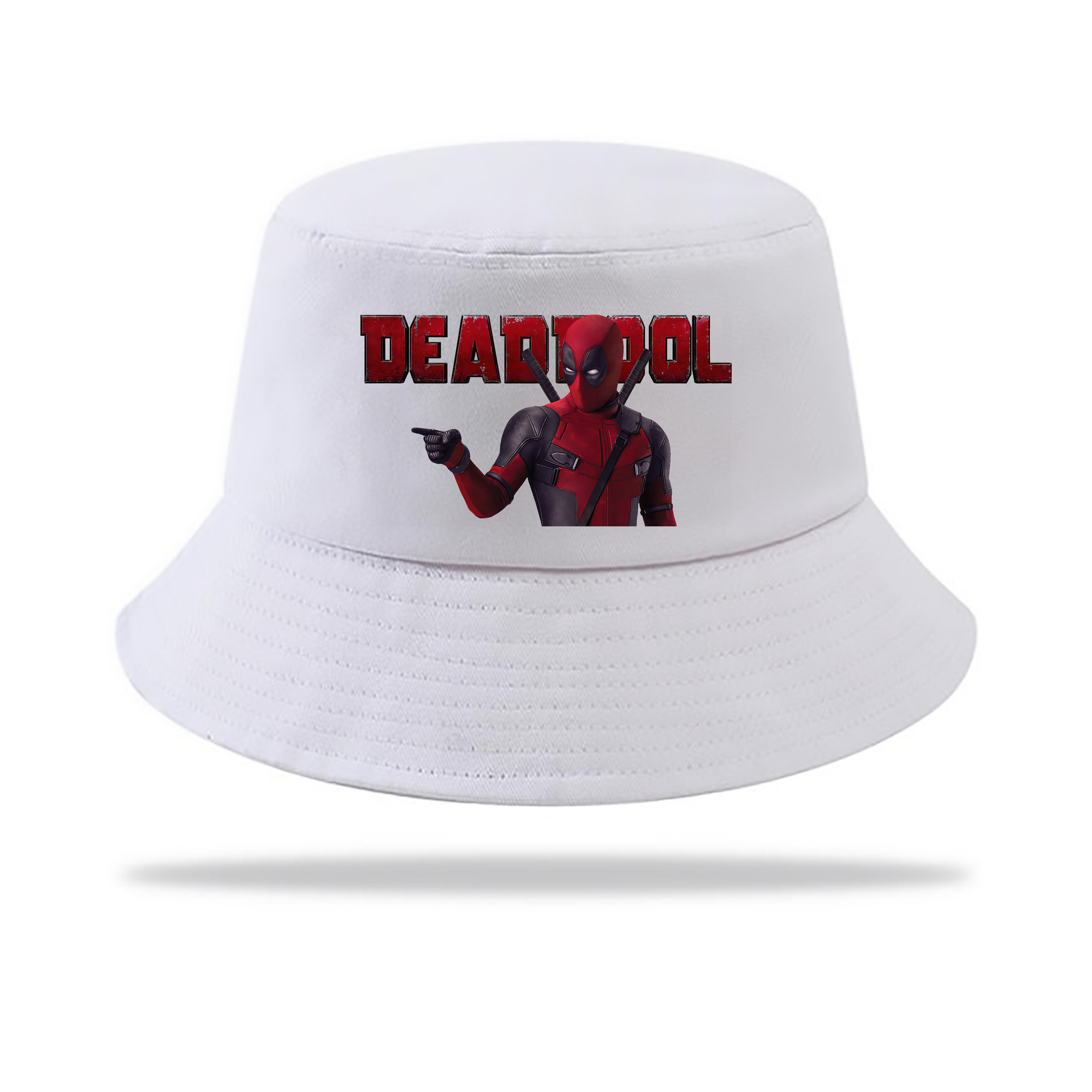 （画像用） Deadpool デッドプール アウトドア日除けバケットハット
