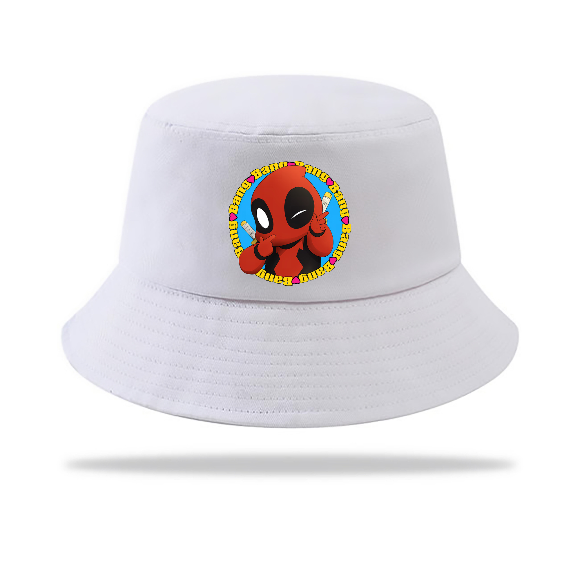 （画像用） Deadpool デッドプール アウトドア日除けバケットハット