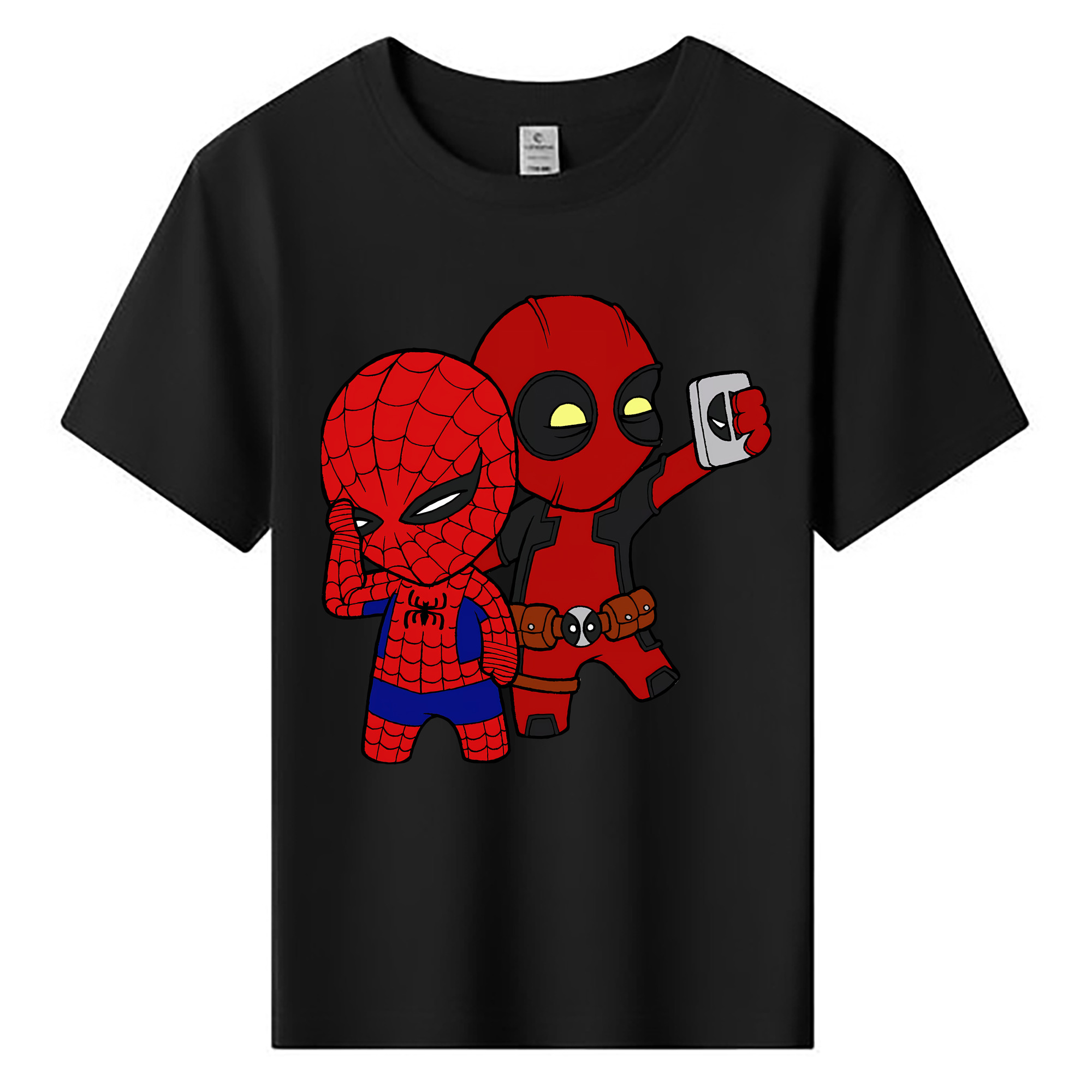 （画像用） Deadpool デッドプール 綿100％キッズTシャツ（フロントプリント）