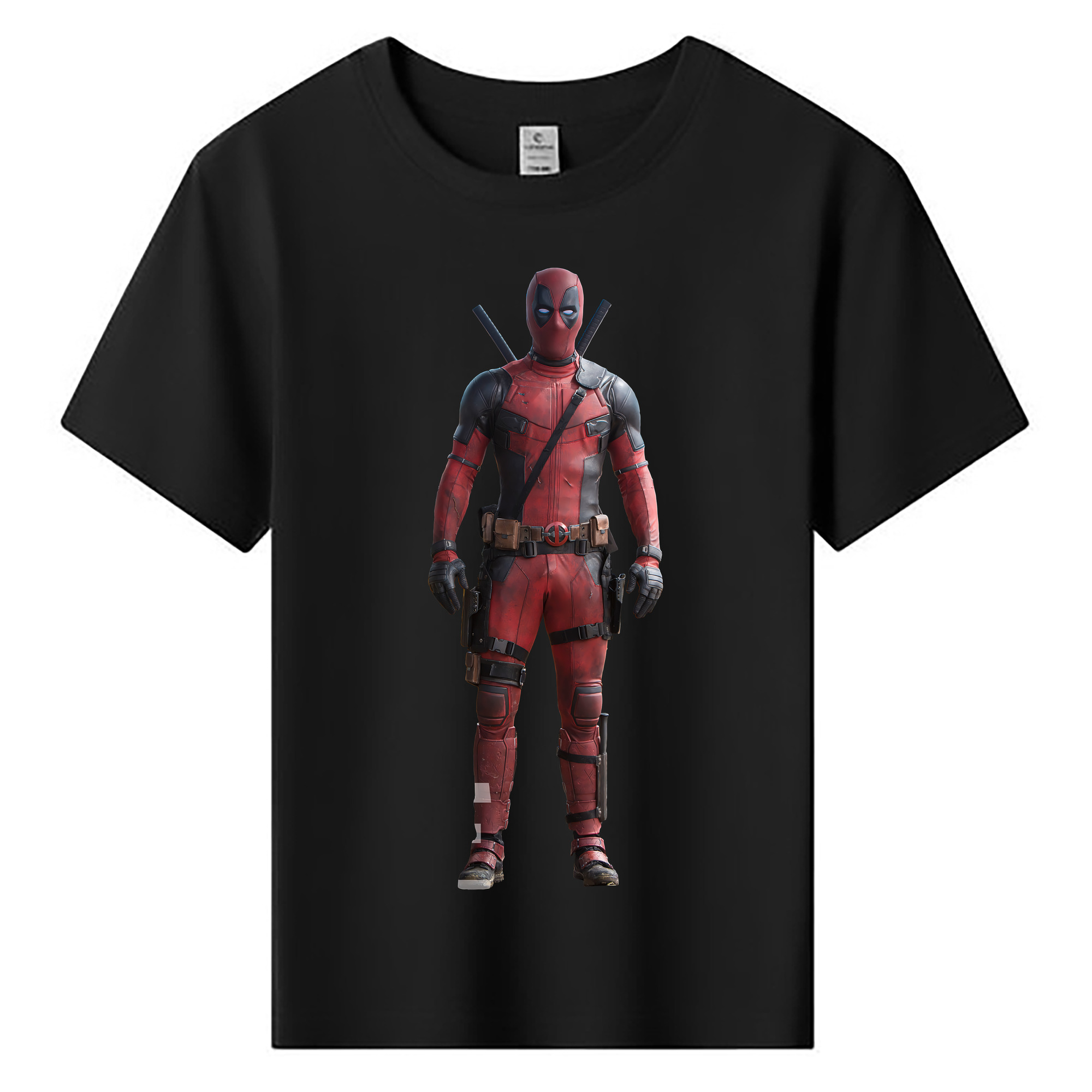 （画像用） Deadpool デッドプール 綿100％キッズTシャツ（フロントプリント）