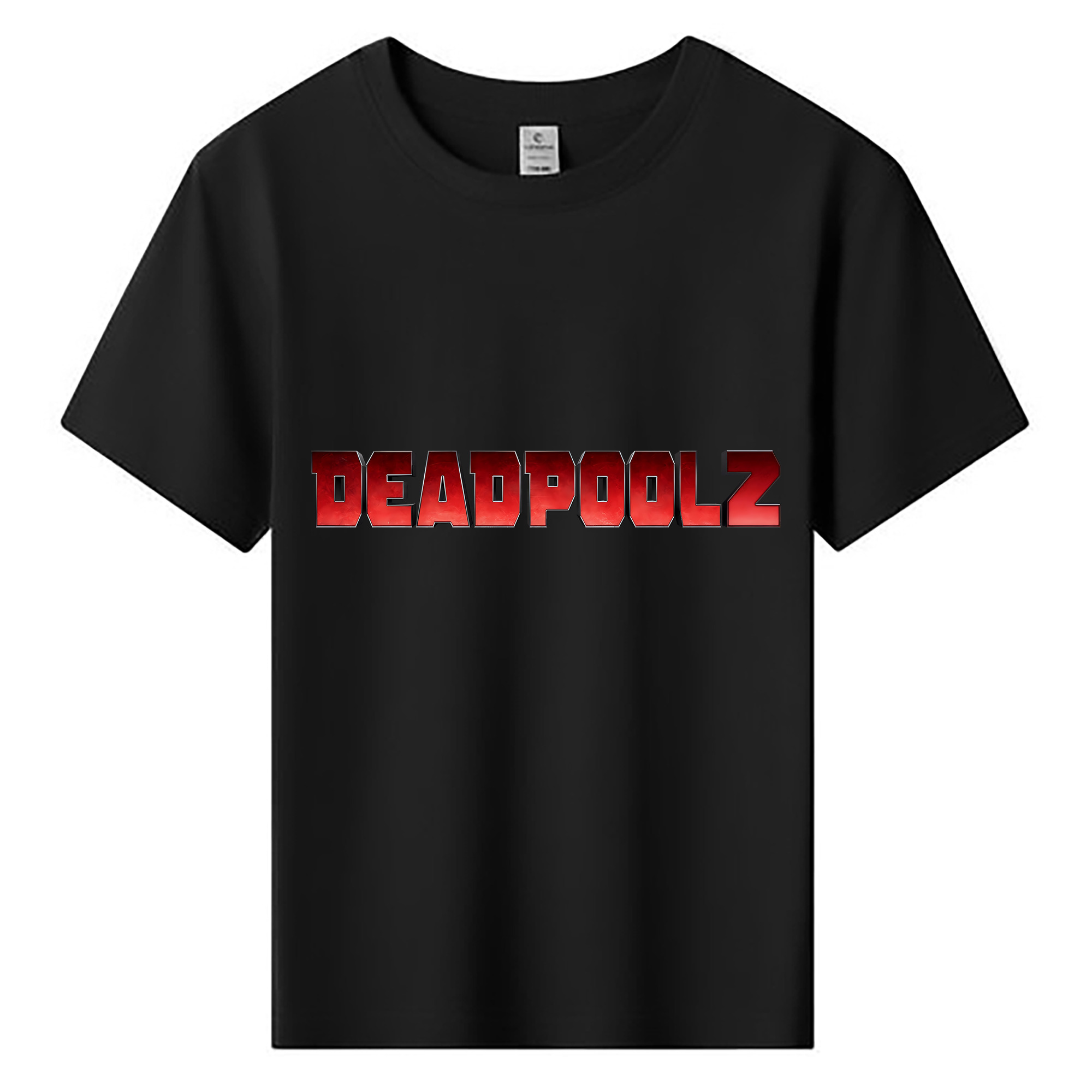 （画像用） Deadpool デッドプール 綿100％キッズTシャツ（フロントプリント）