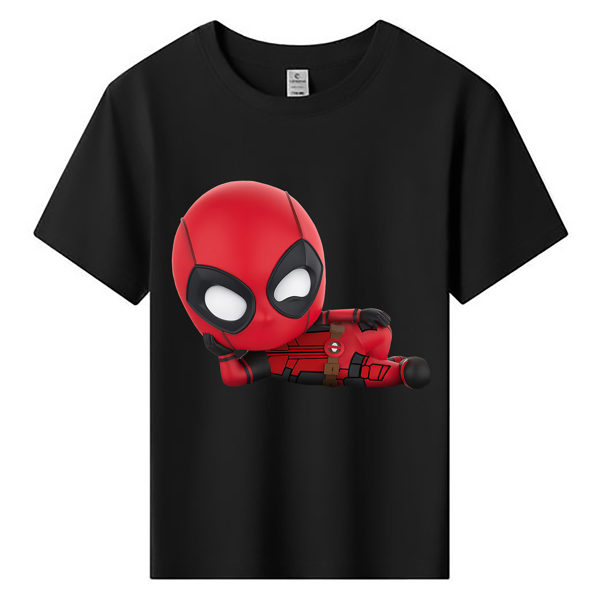（画像用） Deadpool デッドプール 綿100％キッズTシャツ（フロントプリント）