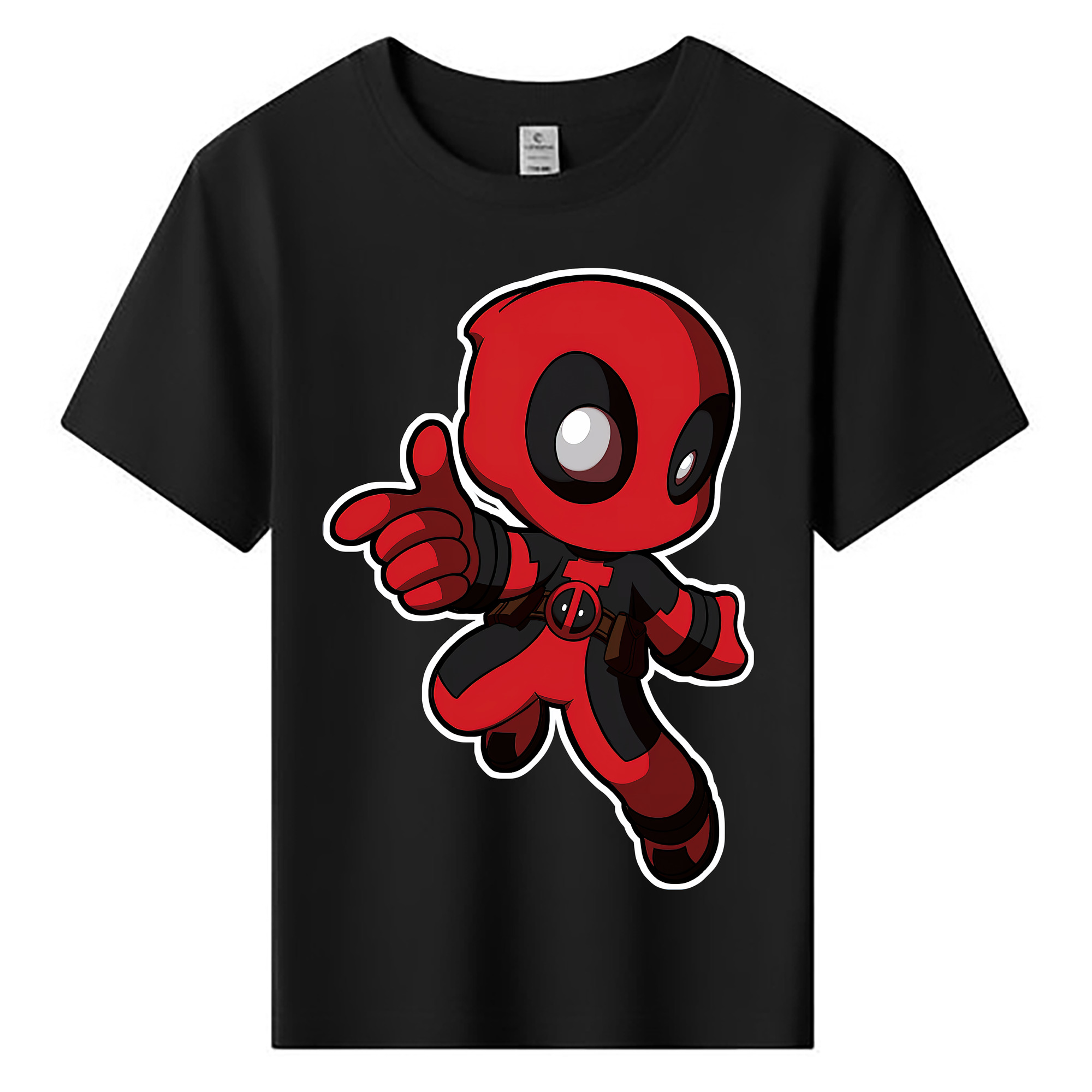 （画像用） Deadpool デッドプール 綿100％キッズTシャツ（フロントプリント）