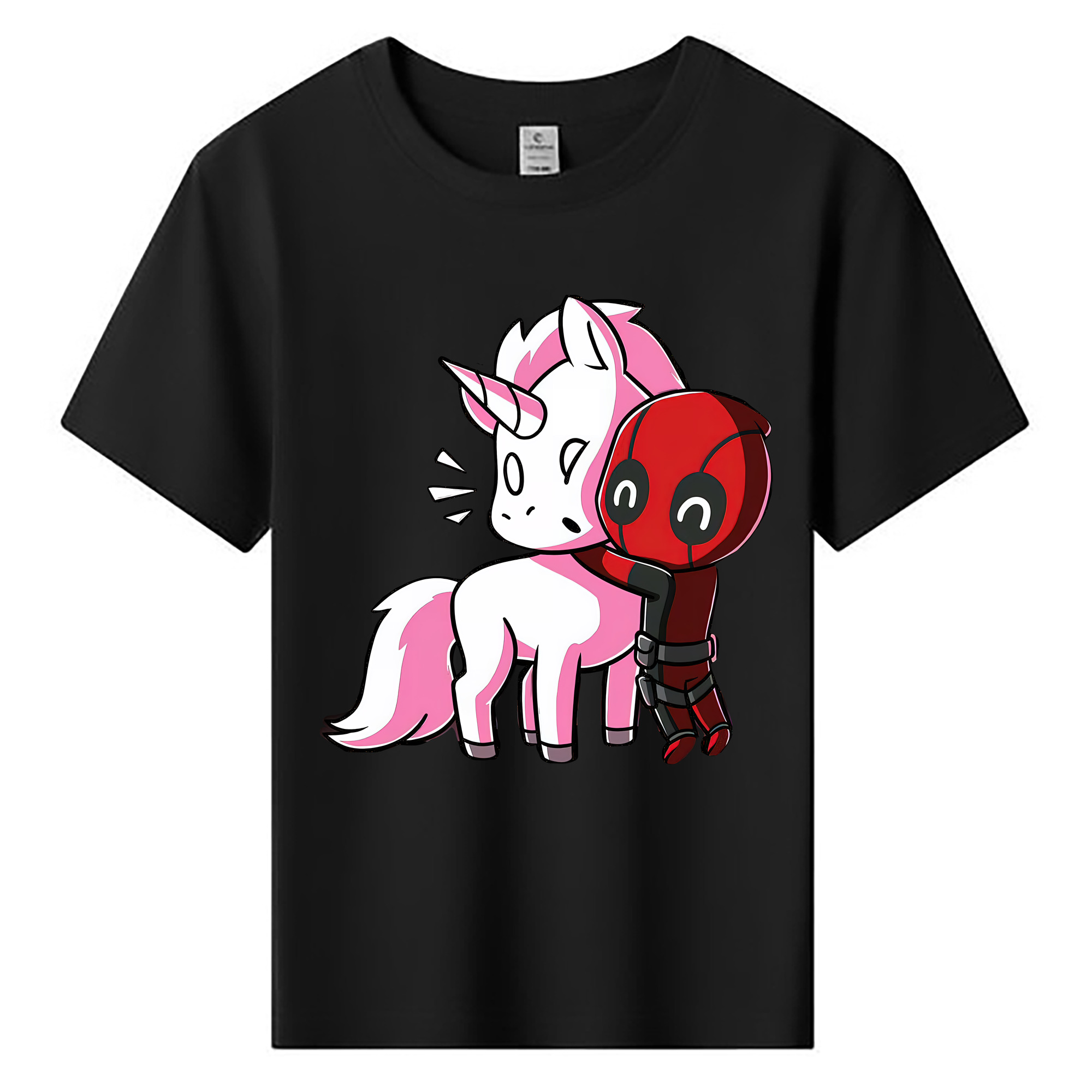 （画像用） Deadpool デッドプール 綿100％キッズTシャツ（フロントプリント）
