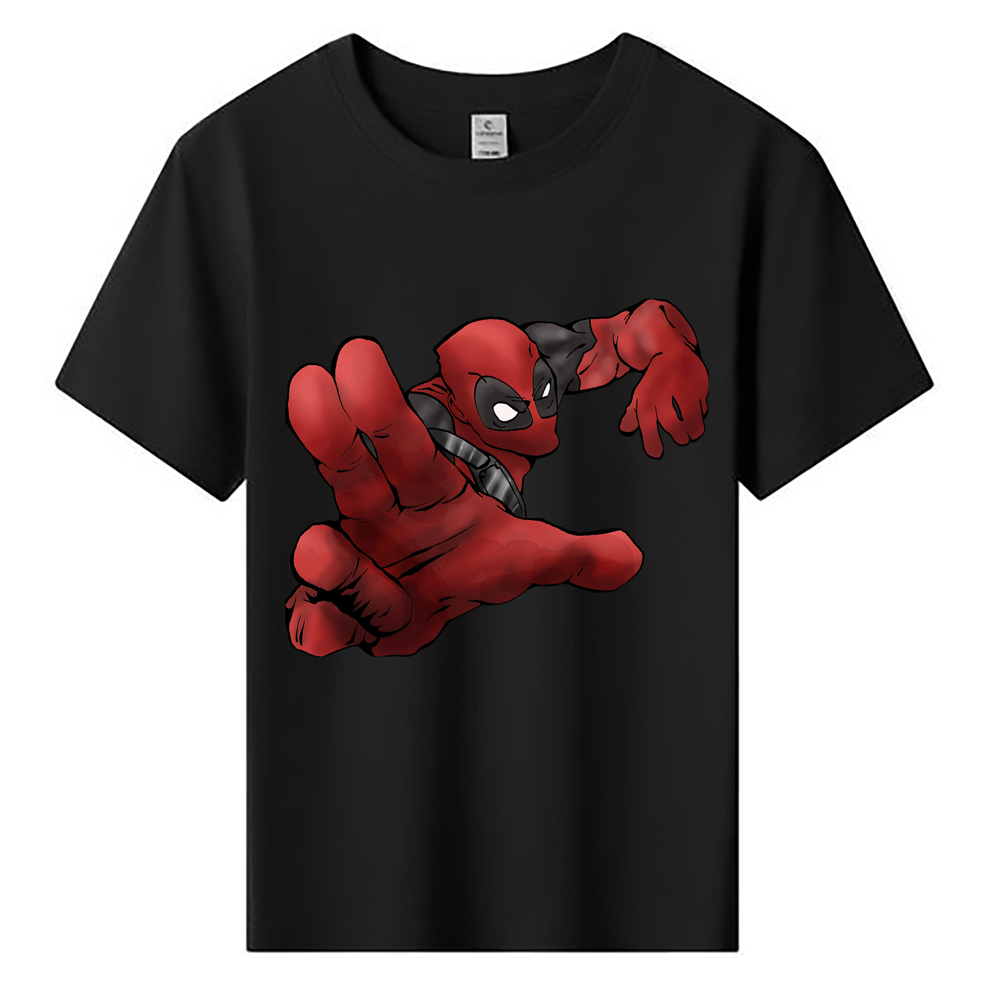 （画像用） Deadpool デッドプール 綿100％キッズTシャツ（フロントプリント）