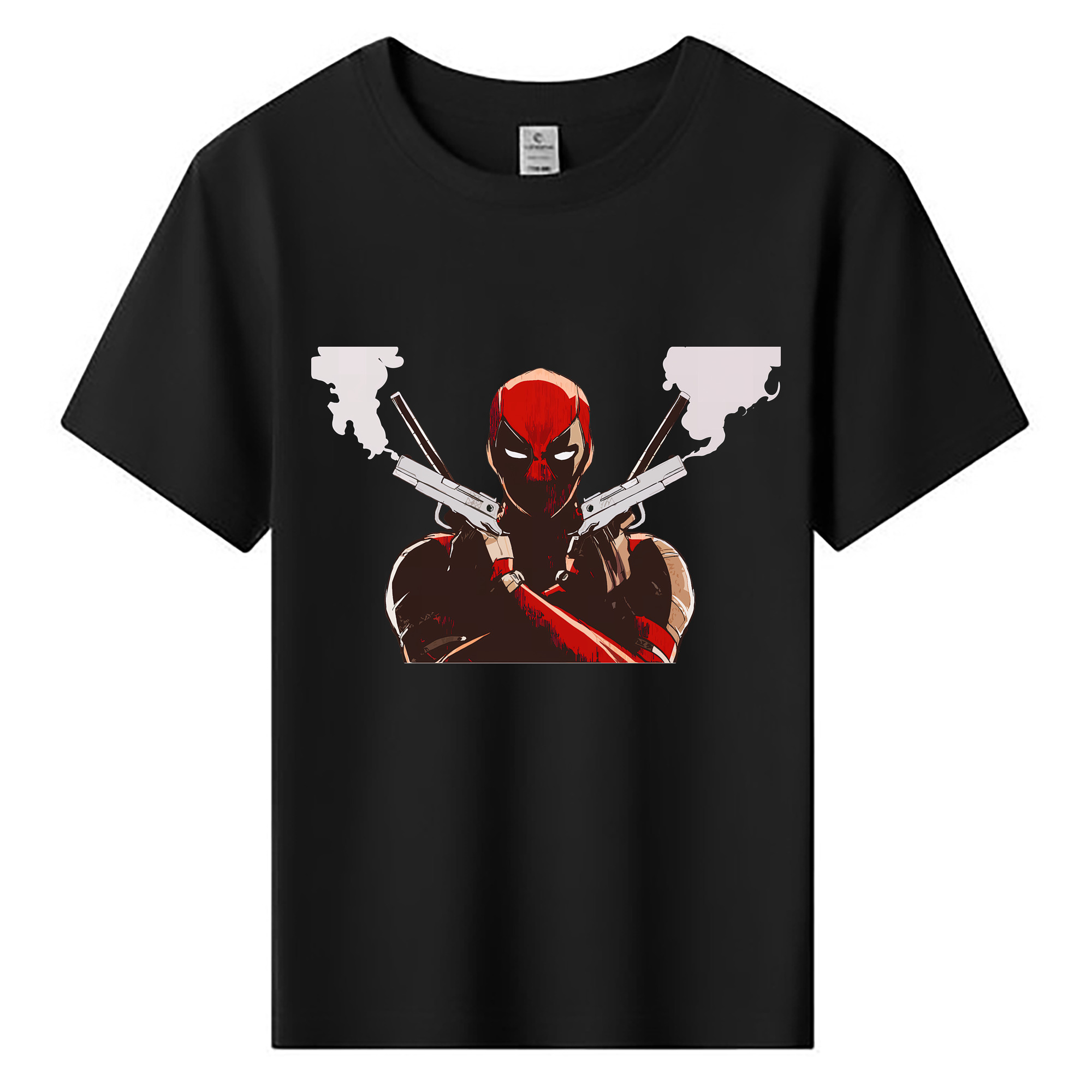 （画像用） Deadpool デッドプール 綿100％キッズTシャツ（フロントプリント）