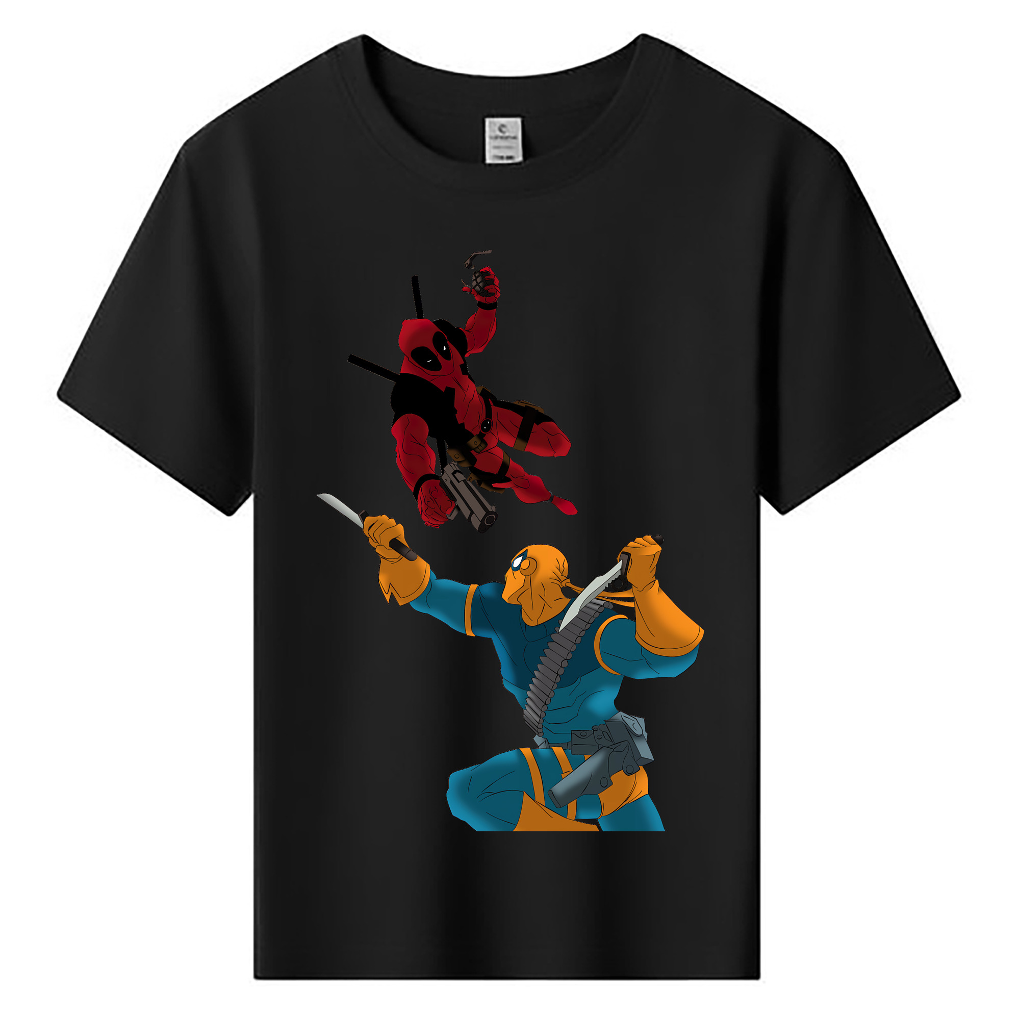 （画像用） Deadpool デッドプール 綿100％キッズTシャツ（フロントプリント）