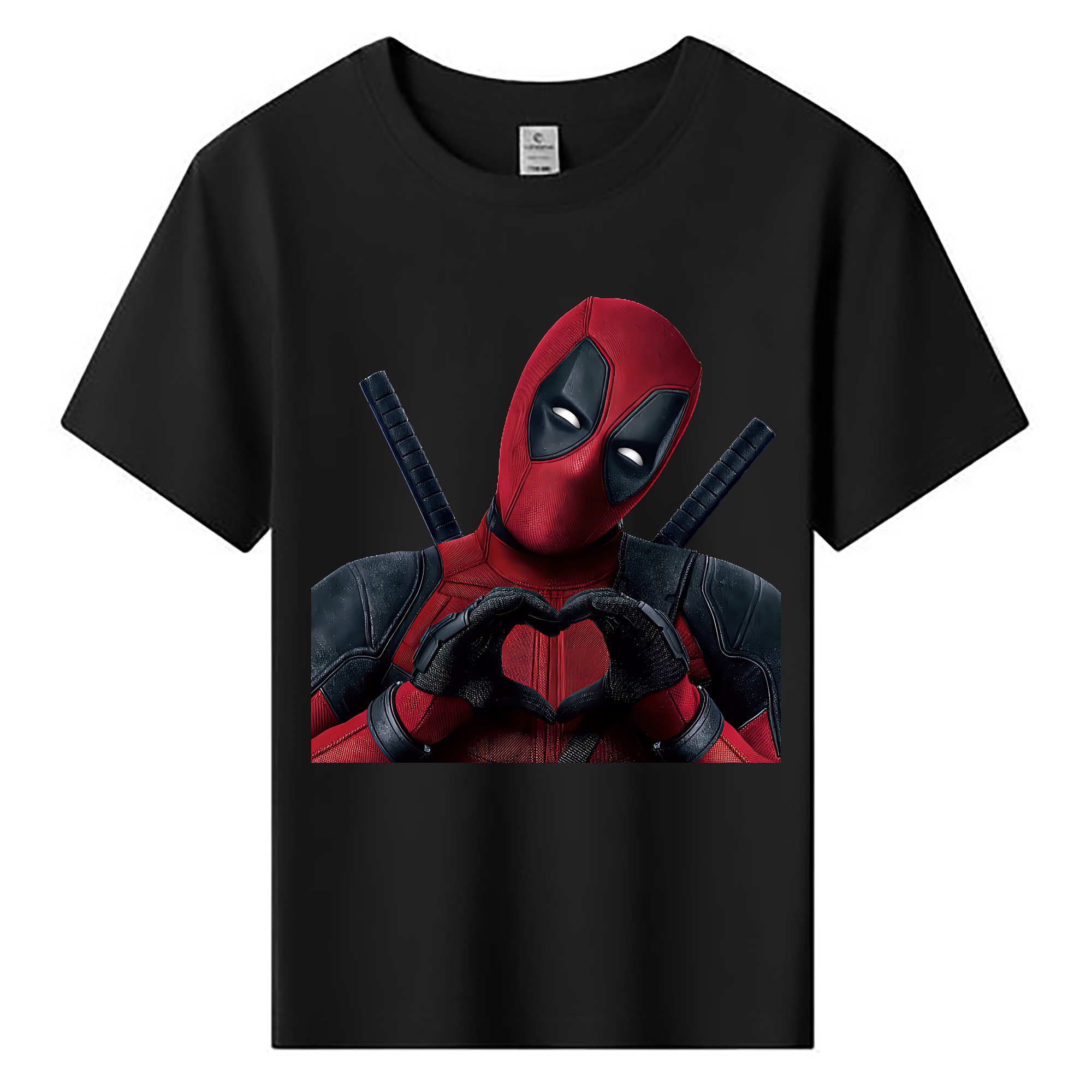 （画像用） Deadpool デッドプール 綿100％キッズTシャツ（フロントプリント）