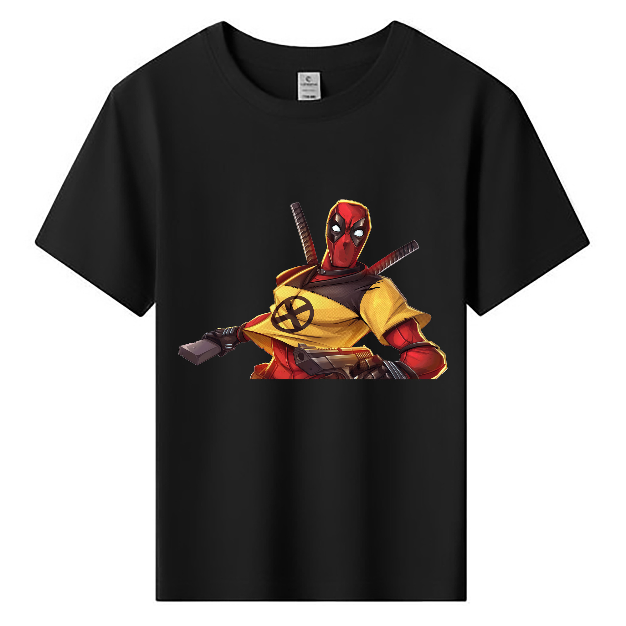 （画像用） Deadpool デッドプール 綿100％キッズTシャツ（フロントプリント）