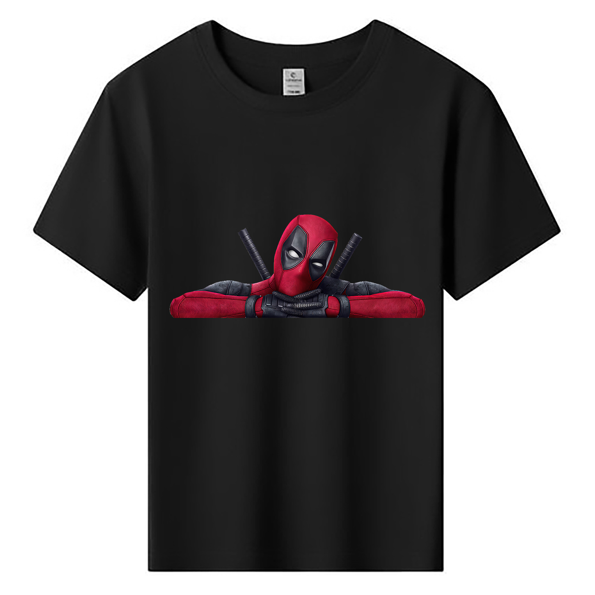 （画像用） Deadpool デッドプール 綿100％キッズTシャツ（フロントプリント）