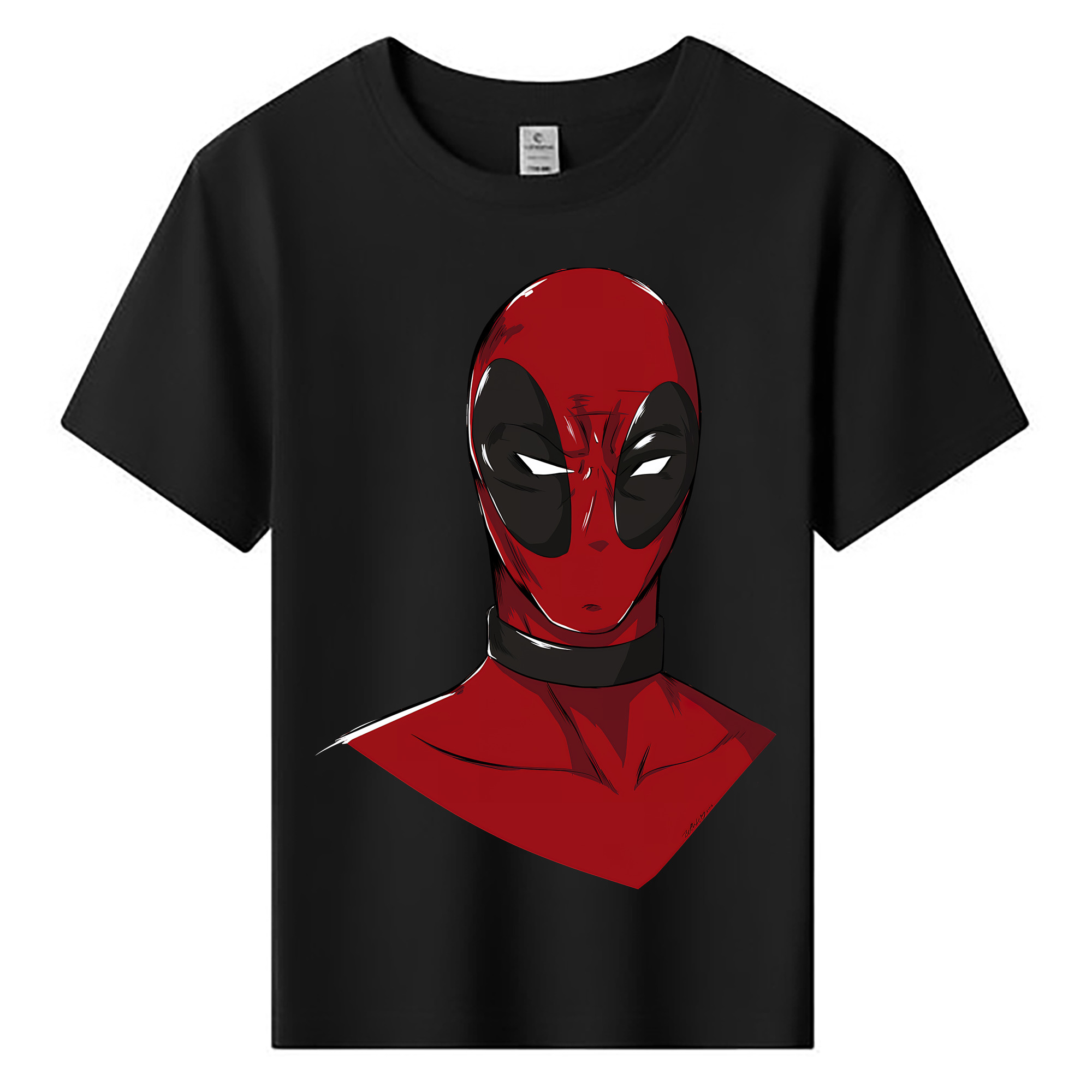 （画像用） Deadpool デッドプール 綿100％キッズTシャツ（フロントプリント）