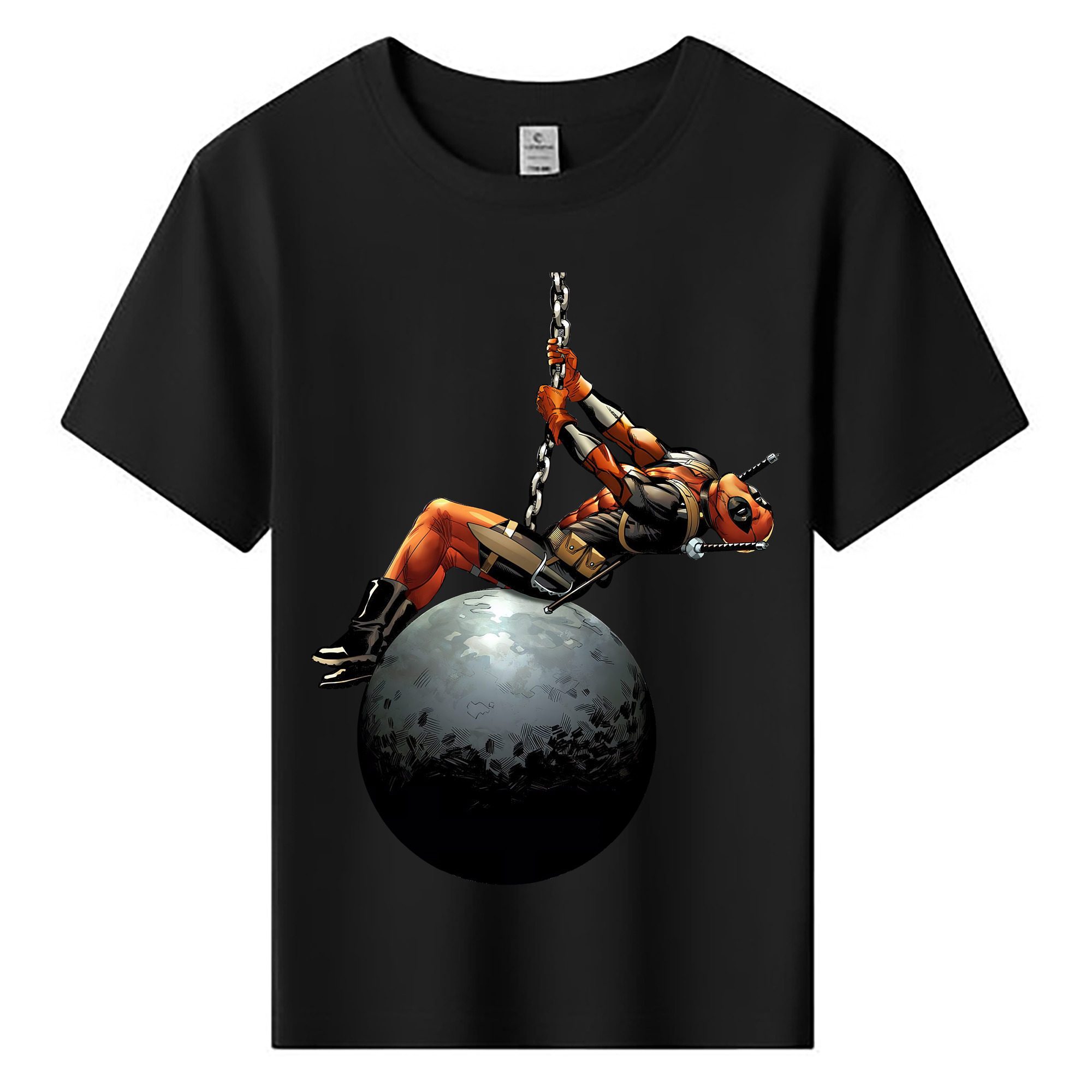（画像用） Deadpool デッドプール 綿100％キッズTシャツ（フロントプリント）