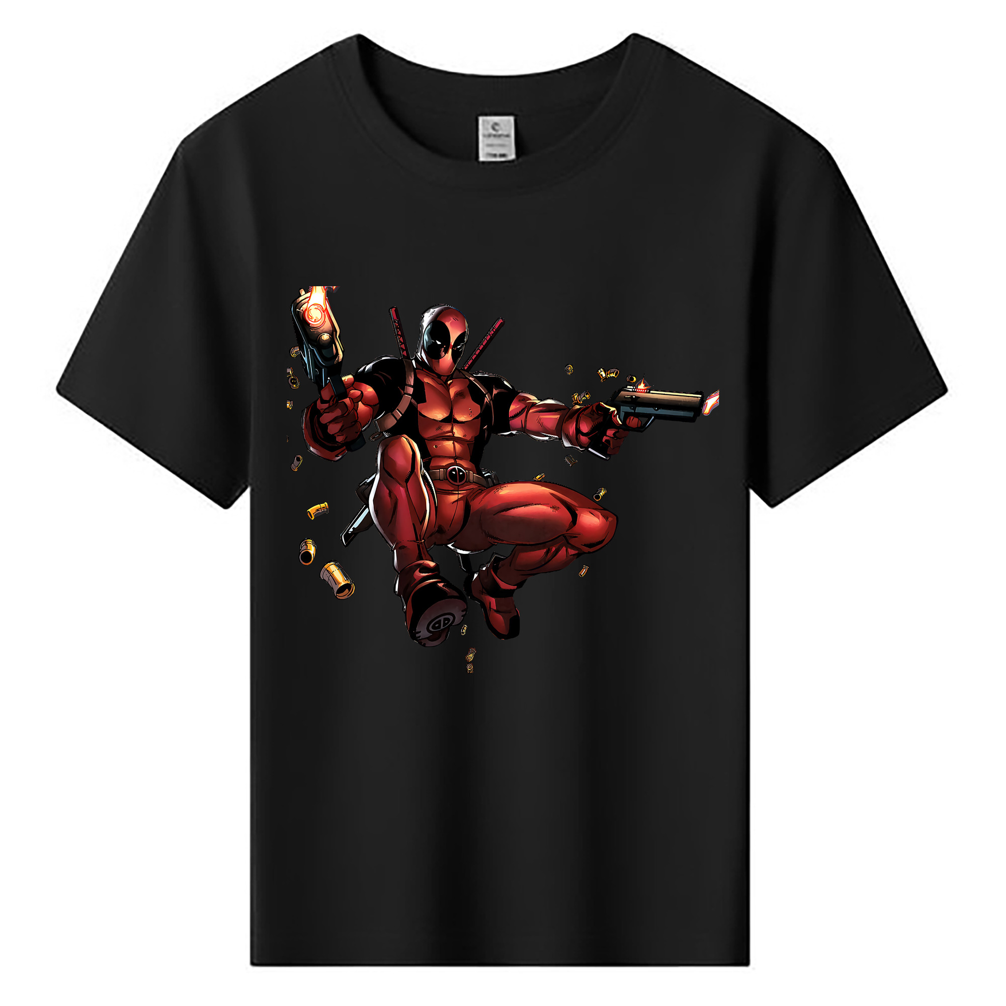 （画像用） Deadpool デッドプール 綿100％キッズTシャツ（フロントプリント）