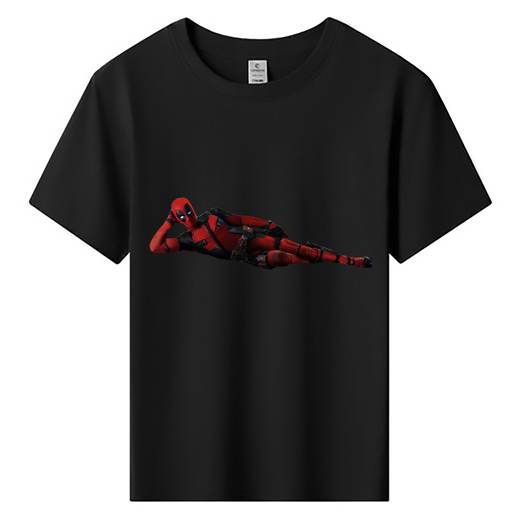 （画像用） Deadpool デッドプール 綿100％キッズTシャツ（フロントプリント）