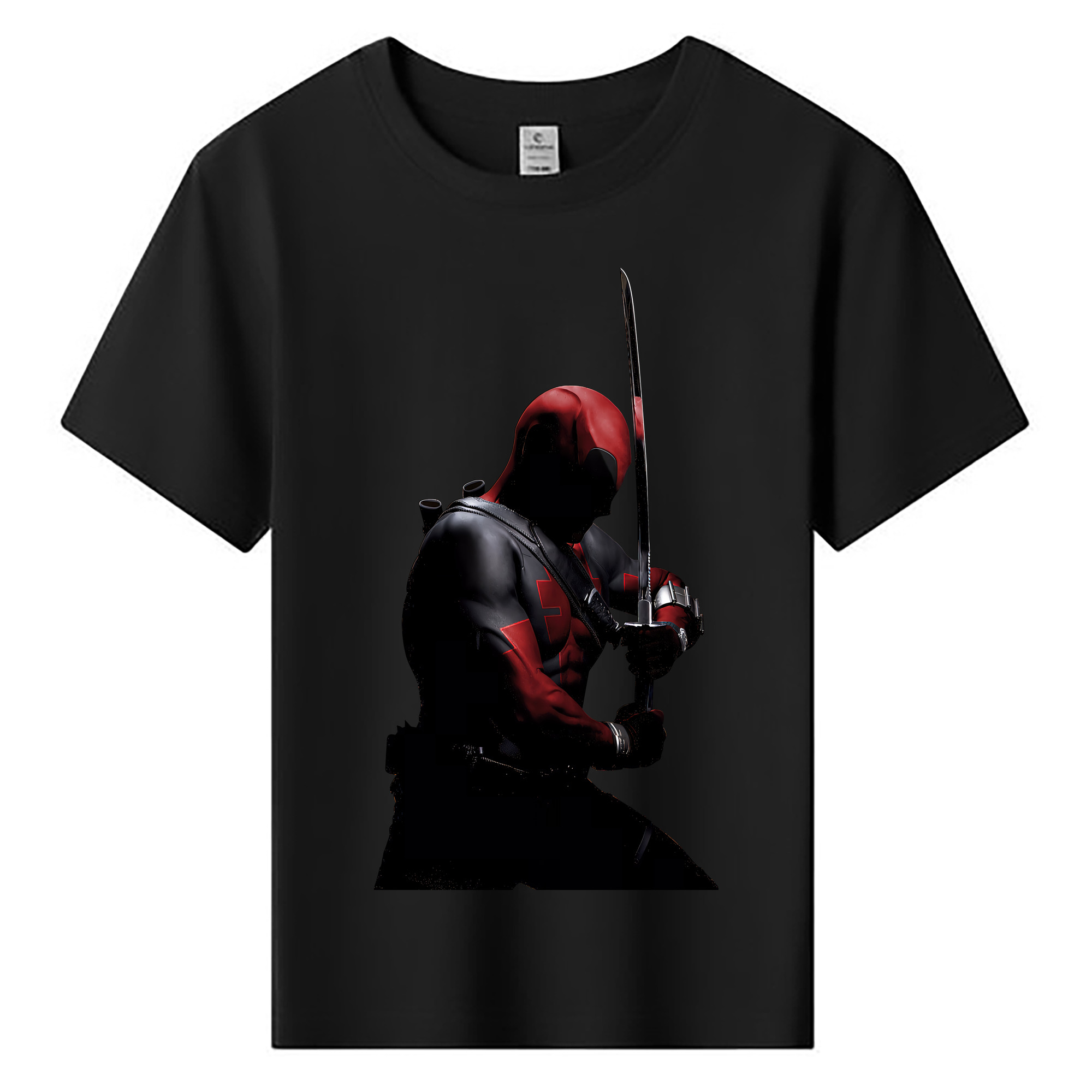（画像用） Deadpool デッドプール 綿100％キッズTシャツ（フロントプリント）