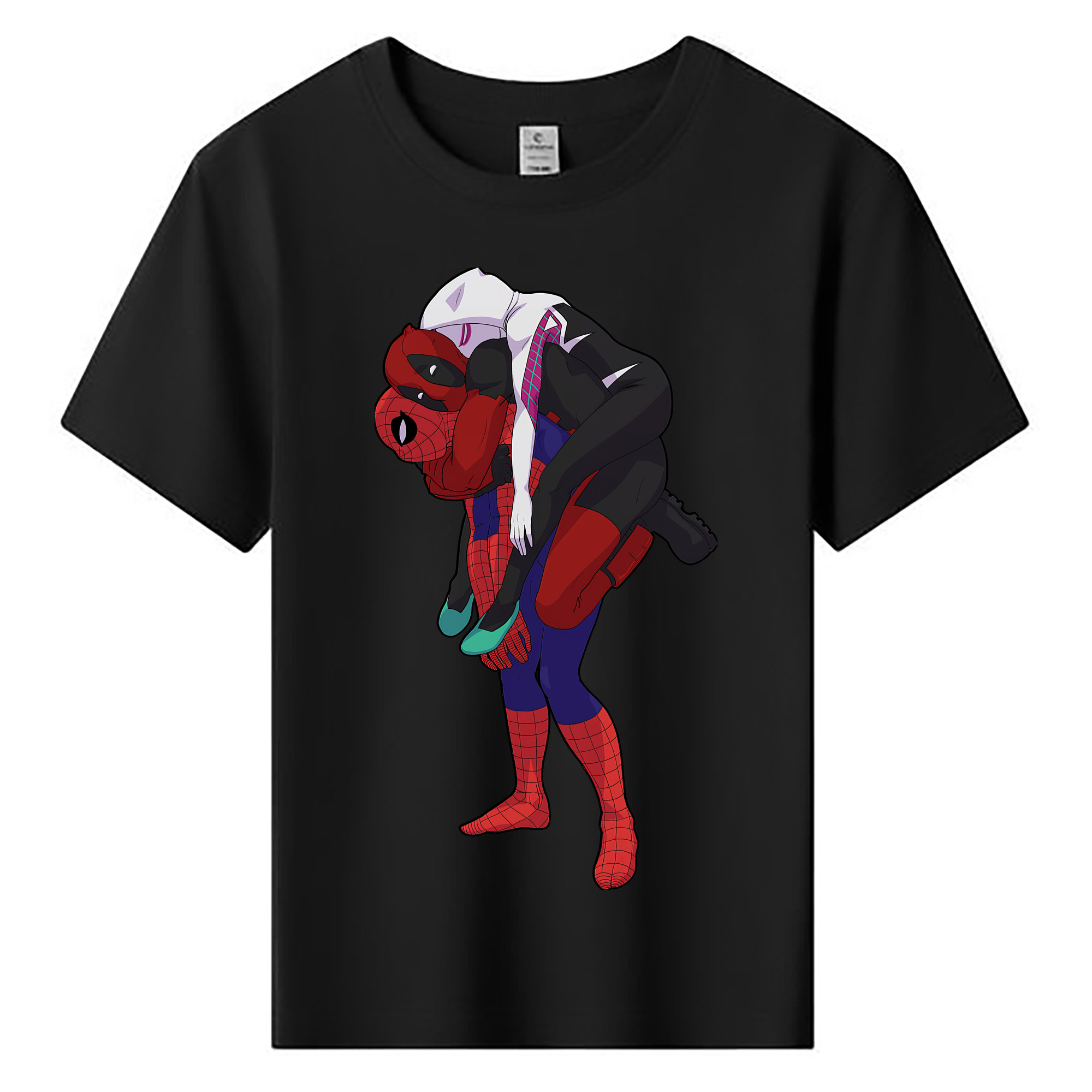 （画像用） Deadpool デッドプール 綿100％キッズTシャツ（フロントプリント）