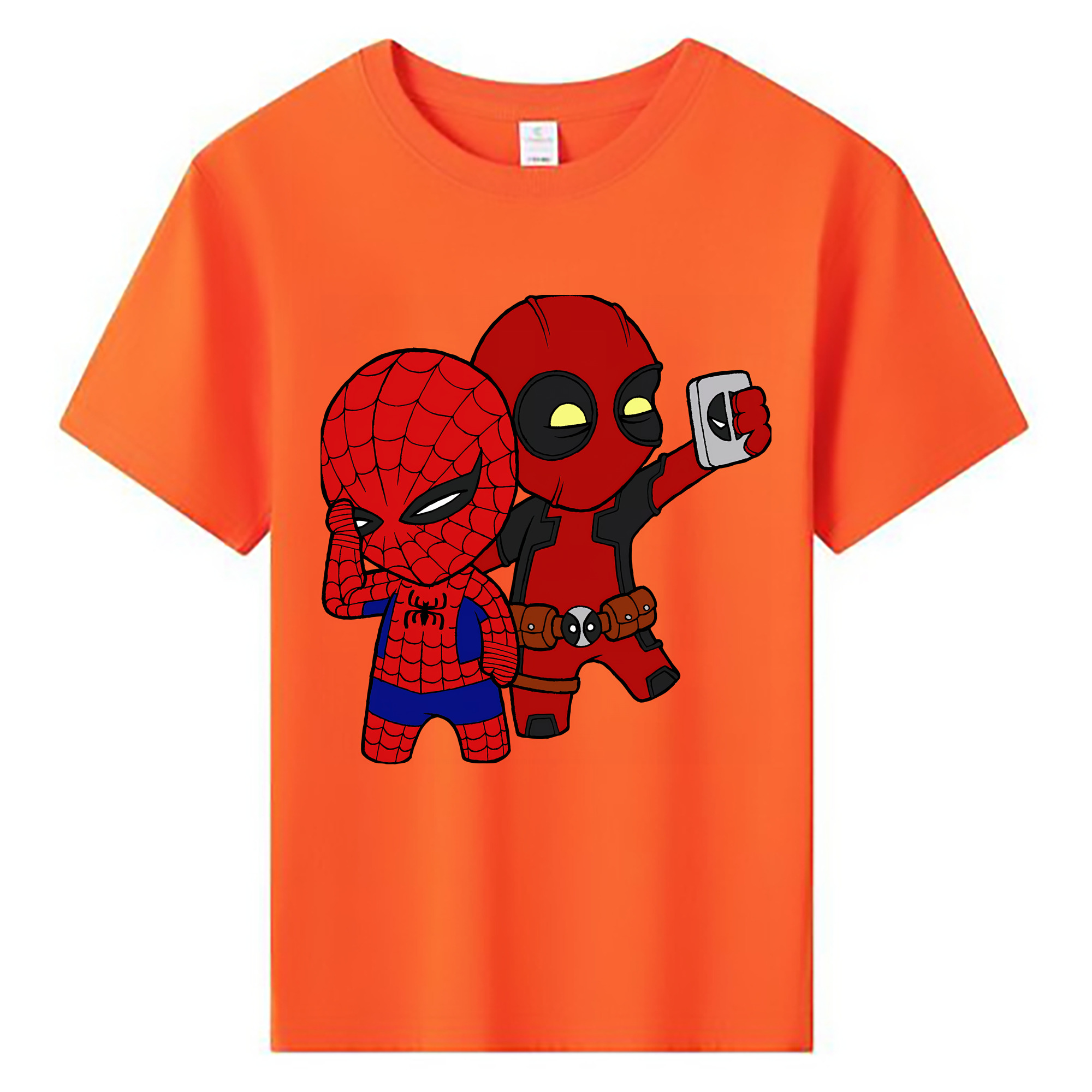 （画像用） Deadpool デッドプール 綿100％キッズTシャツ（フロントプリント）