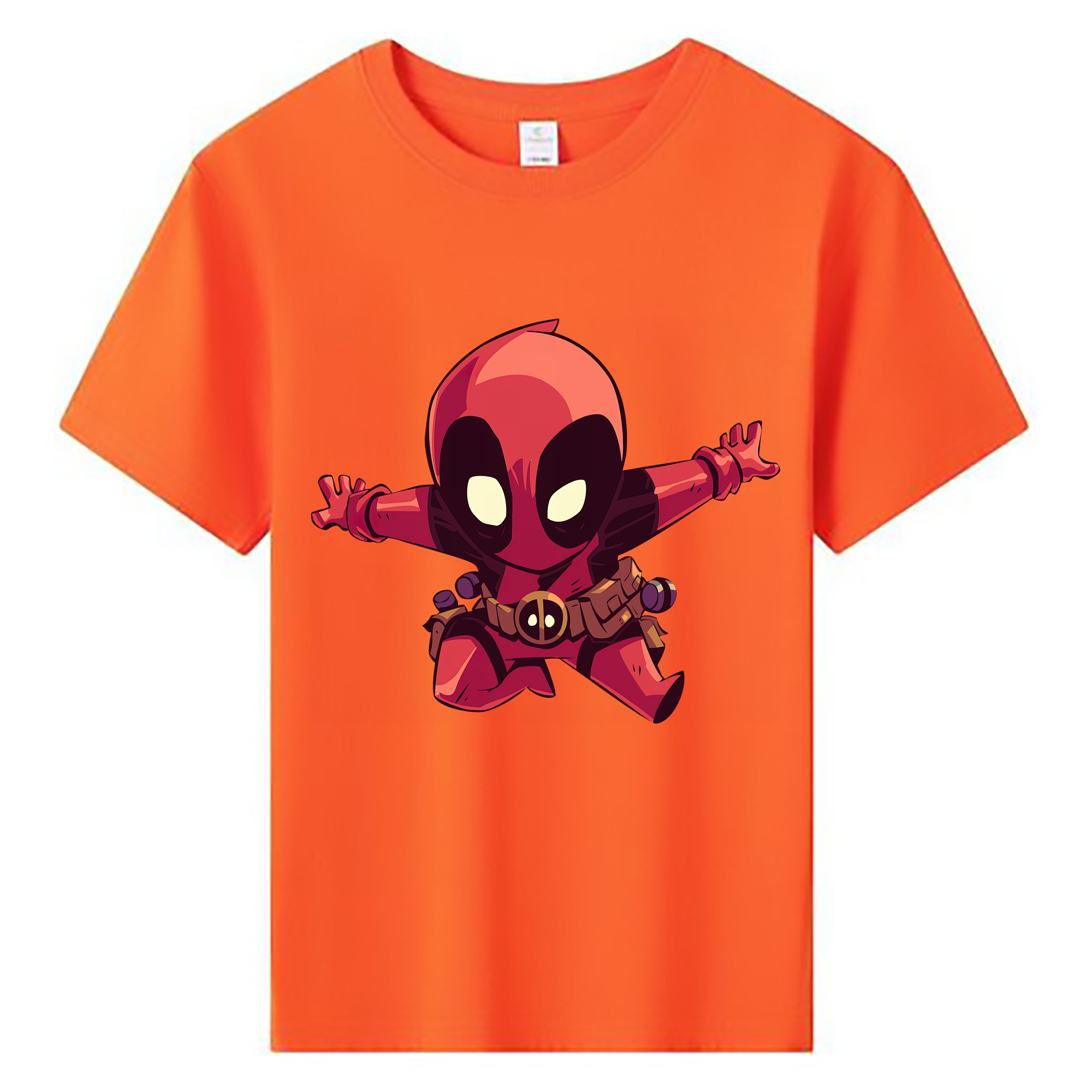 （画像用） Deadpool デッドプール 綿100％キッズTシャツ（フロントプリント）
