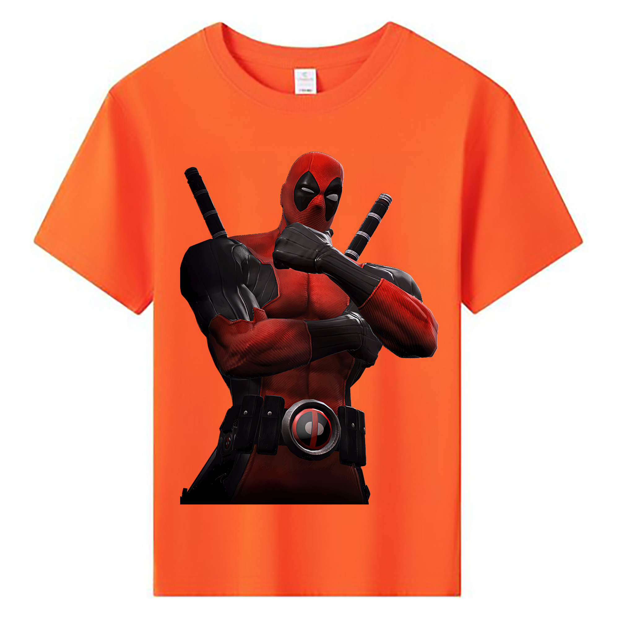 （画像用） Deadpool デッドプール 綿100％キッズTシャツ（フロントプリント）