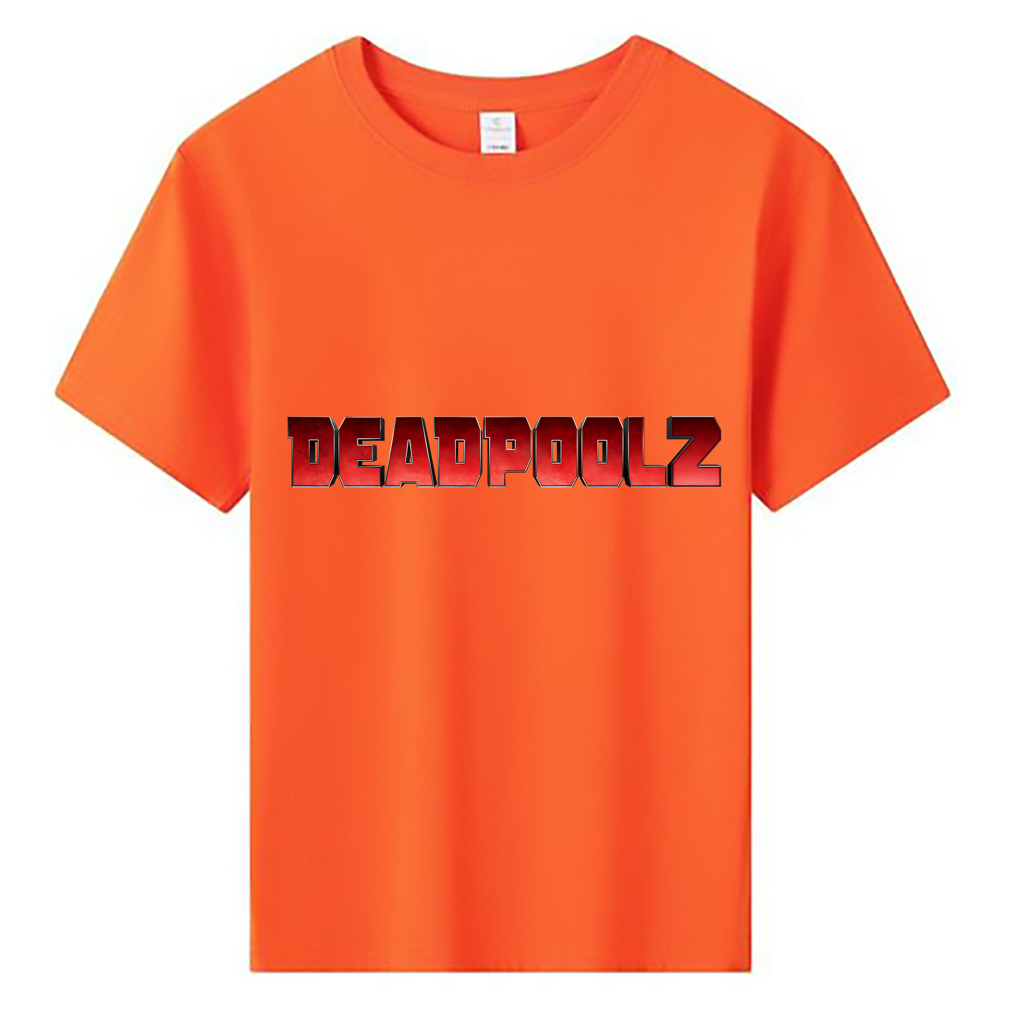 （画像用） Deadpool デッドプール 綿100％キッズTシャツ（フロントプリント）