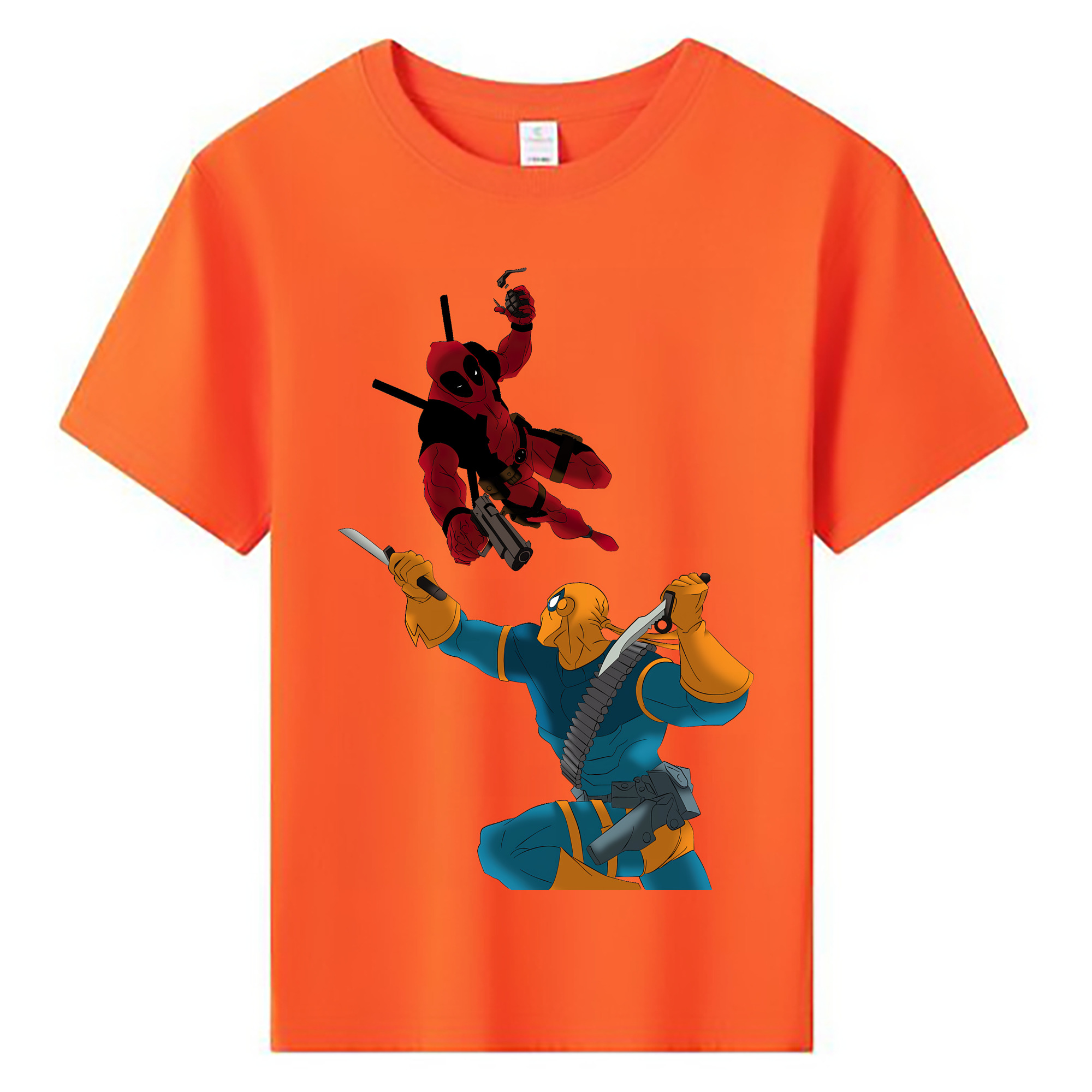（画像用） Deadpool デッドプール 綿100％キッズTシャツ（フロントプリント）