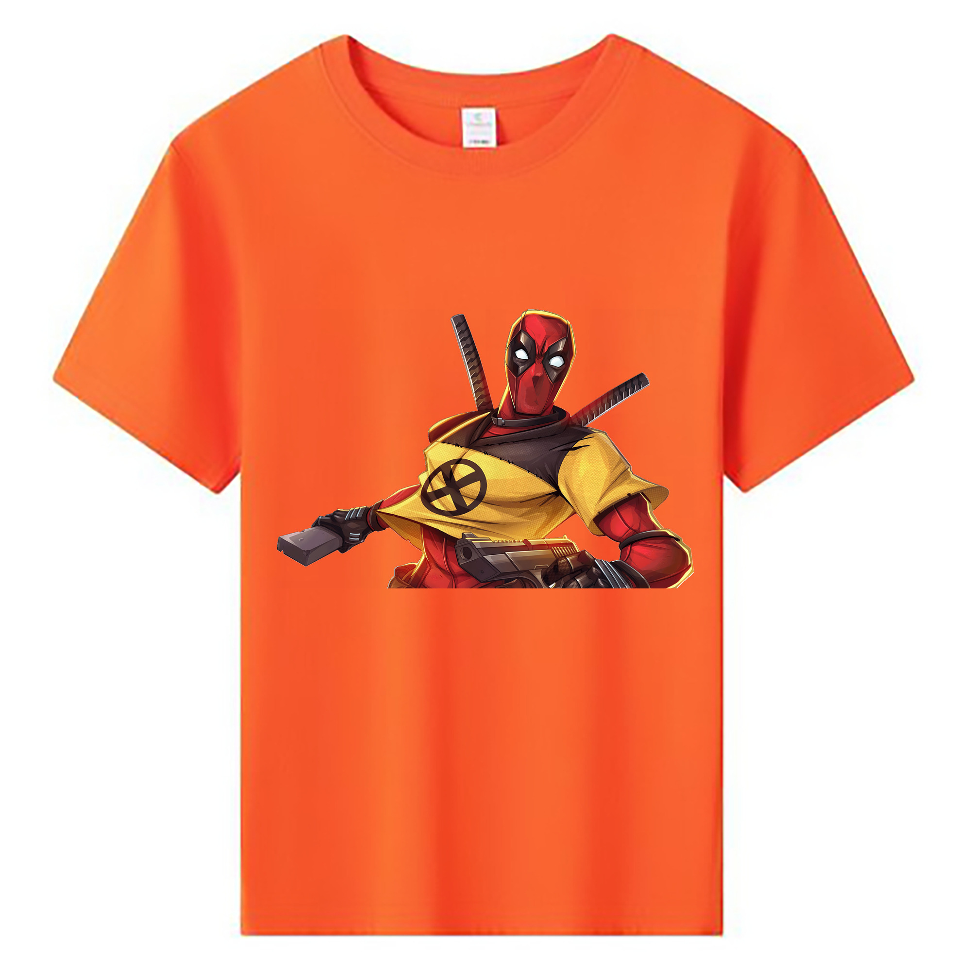 （画像用） Deadpool デッドプール 綿100％キッズTシャツ（フロントプリント）