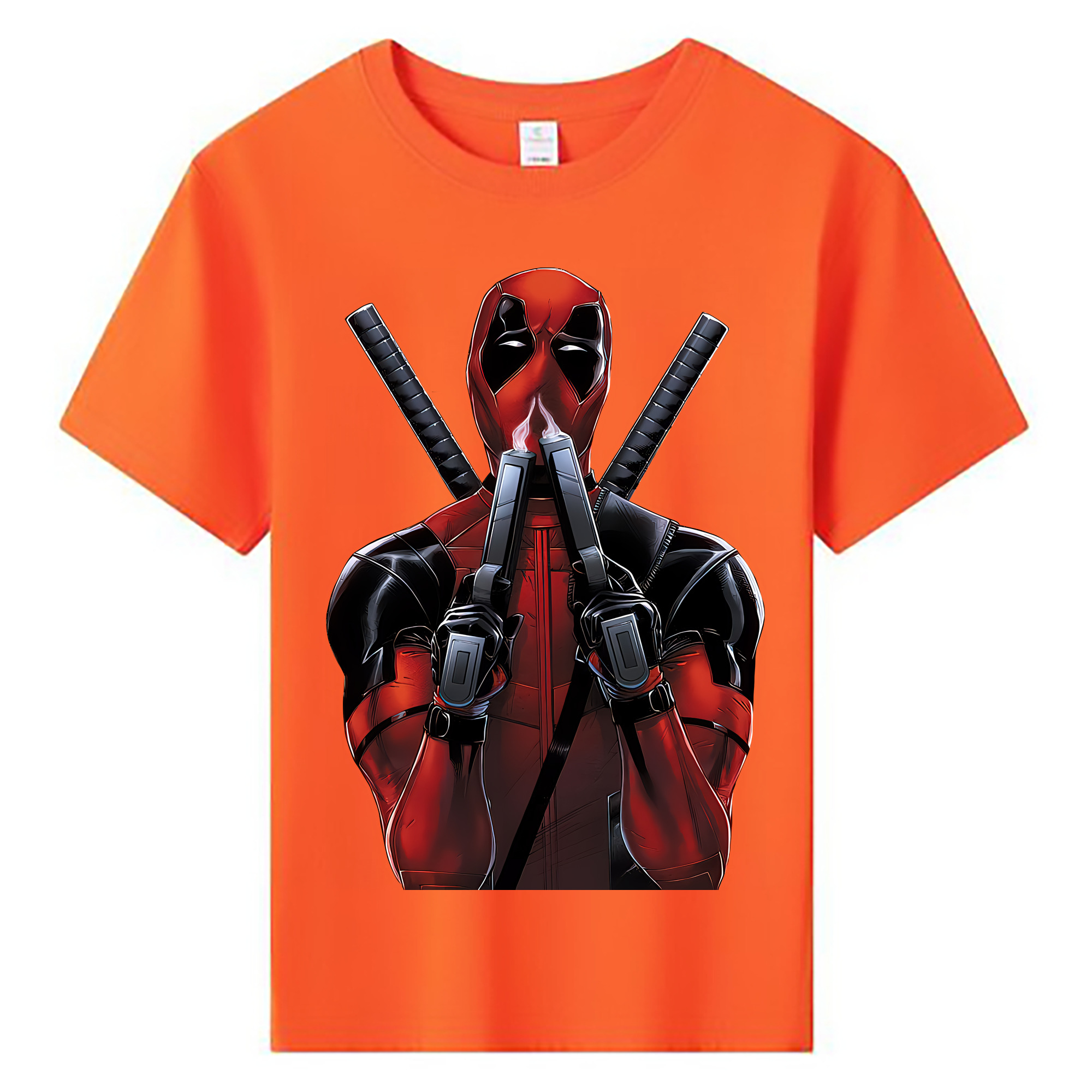 （画像用） Deadpool デッドプール 綿100％キッズTシャツ（フロントプリント）