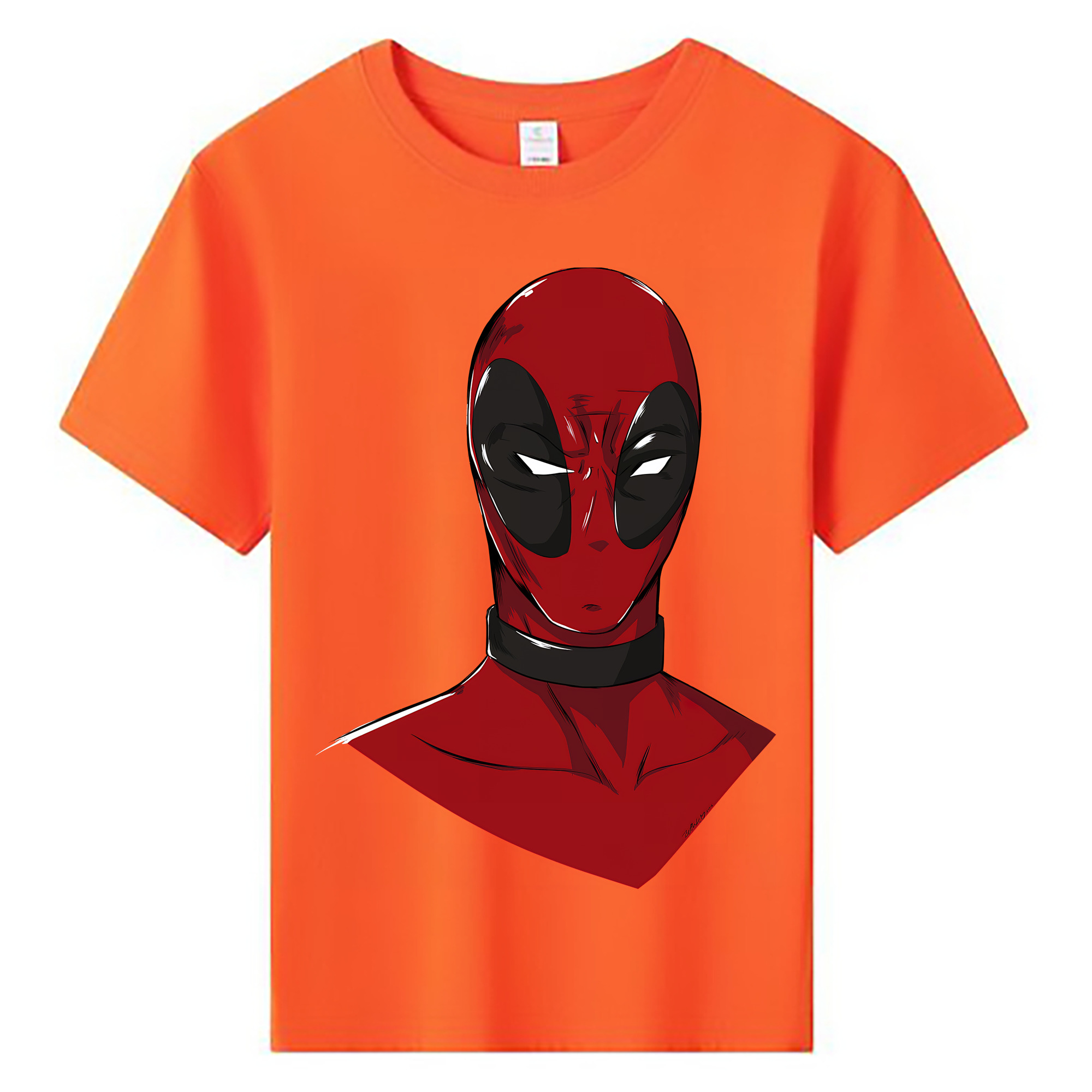 （画像用） Deadpool デッドプール 綿100％キッズTシャツ（フロントプリント）