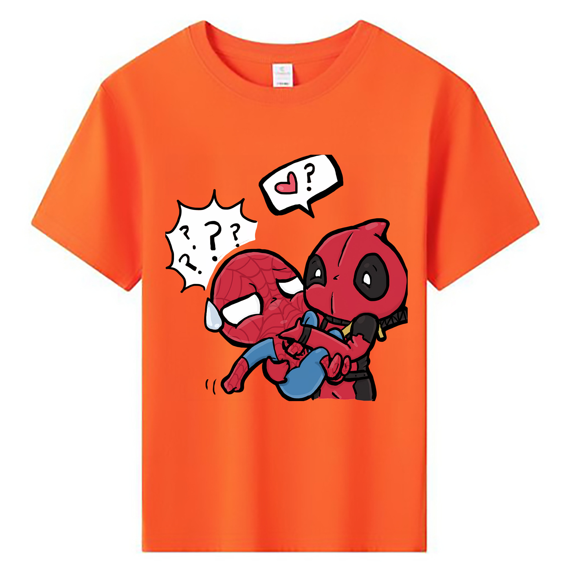 （画像用） Deadpool デッドプール 綿100％キッズTシャツ（フロントプリント）