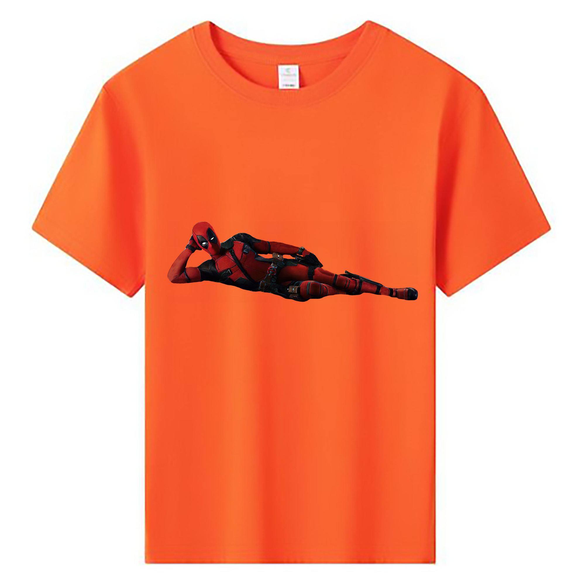 （画像用） Deadpool デッドプール 綿100％キッズTシャツ（フロントプリント）