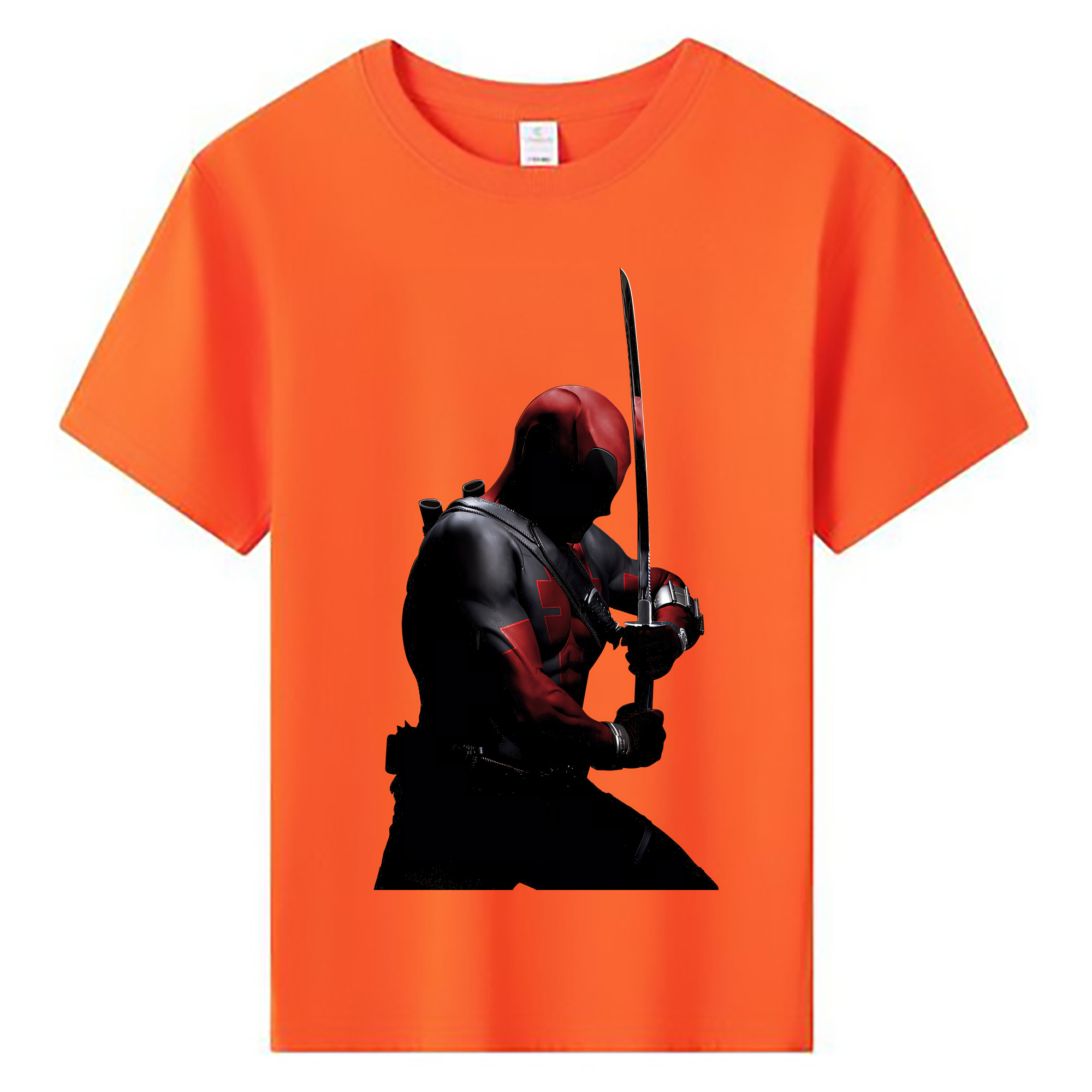 （画像用） Deadpool デッドプール 綿100％キッズTシャツ（フロントプリント）