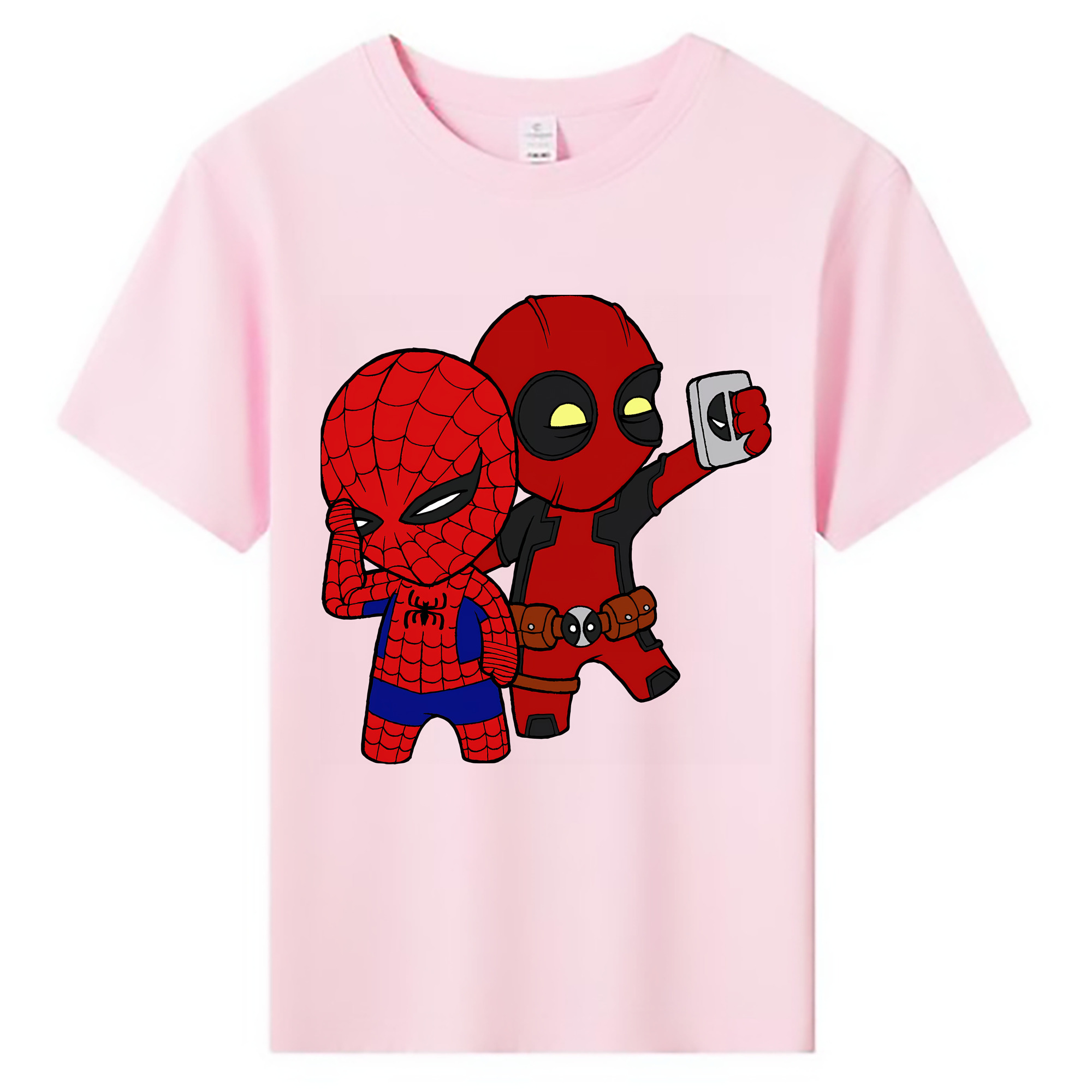 （画像用） Deadpool デッドプール 綿100％キッズTシャツ（フロントプリント）