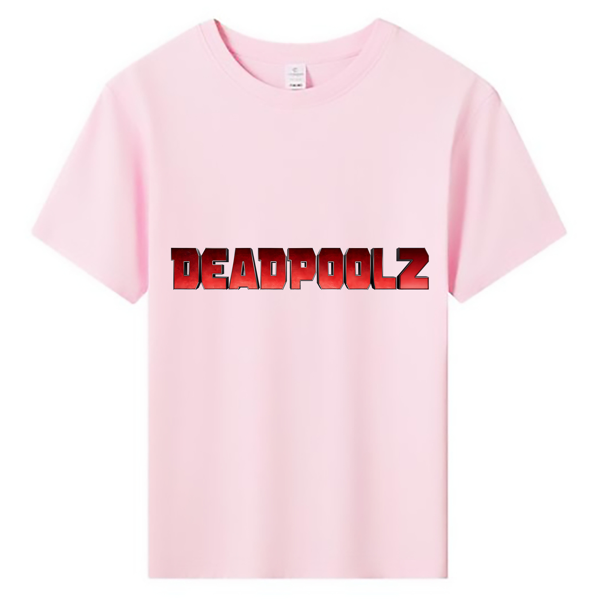 （画像用） Deadpool デッドプール 綿100％キッズTシャツ（フロントプリント）