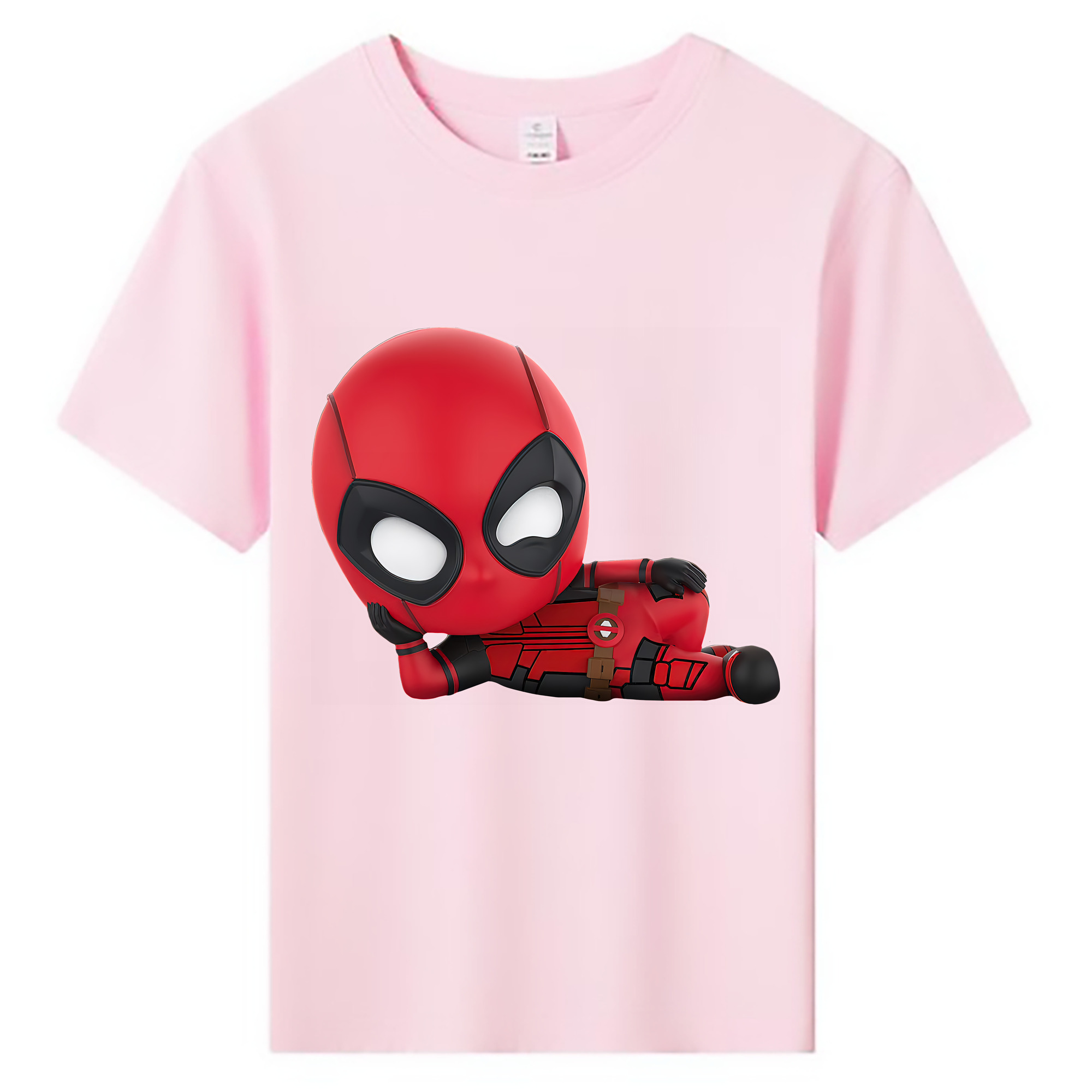 （画像用） Deadpool デッドプール 綿100％キッズTシャツ（フロントプリント）